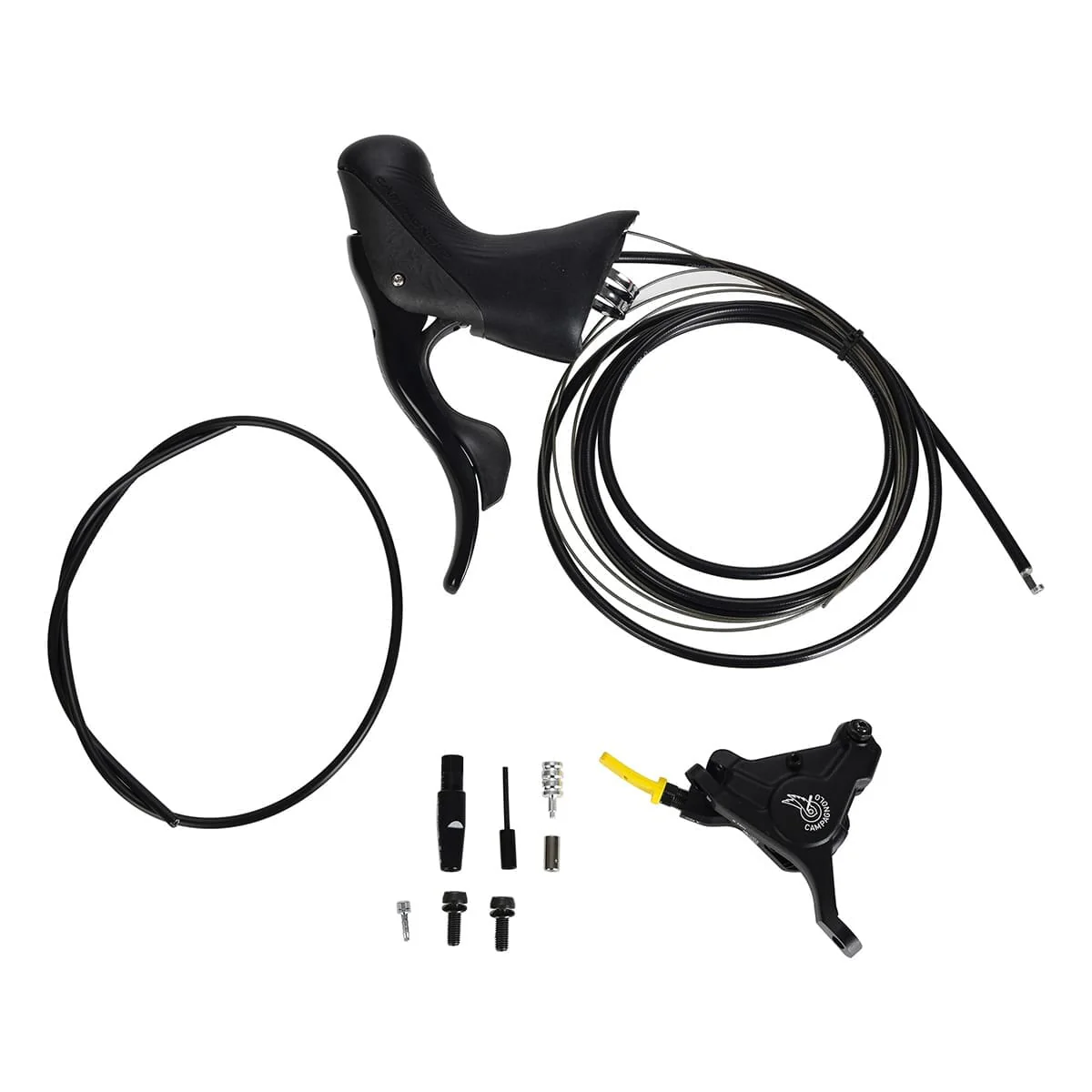 Lewa dźwignia i zacisk przedni 160 mm CAMPAGNOLO CHORUS 12V