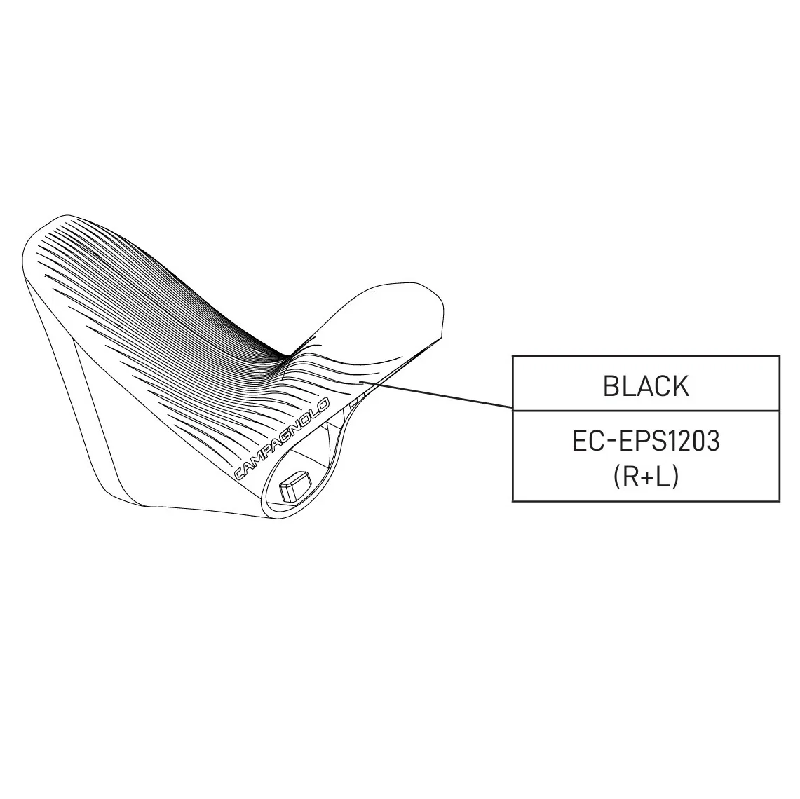 CAMPAGNOLO SUPER RECORD 12V EPS Pokrywki do zapiekanek
