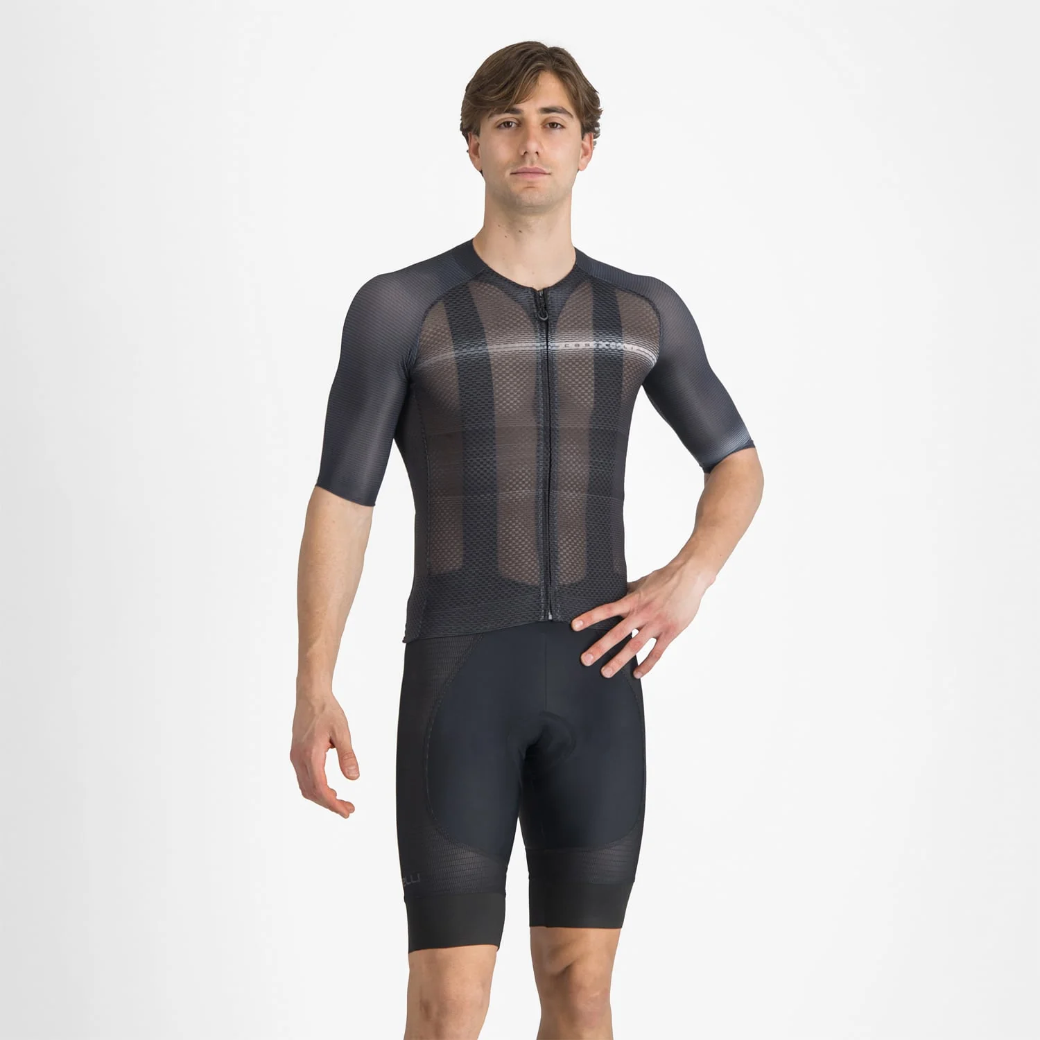 CASTELLI A/C Bib Short czarny - Image 5