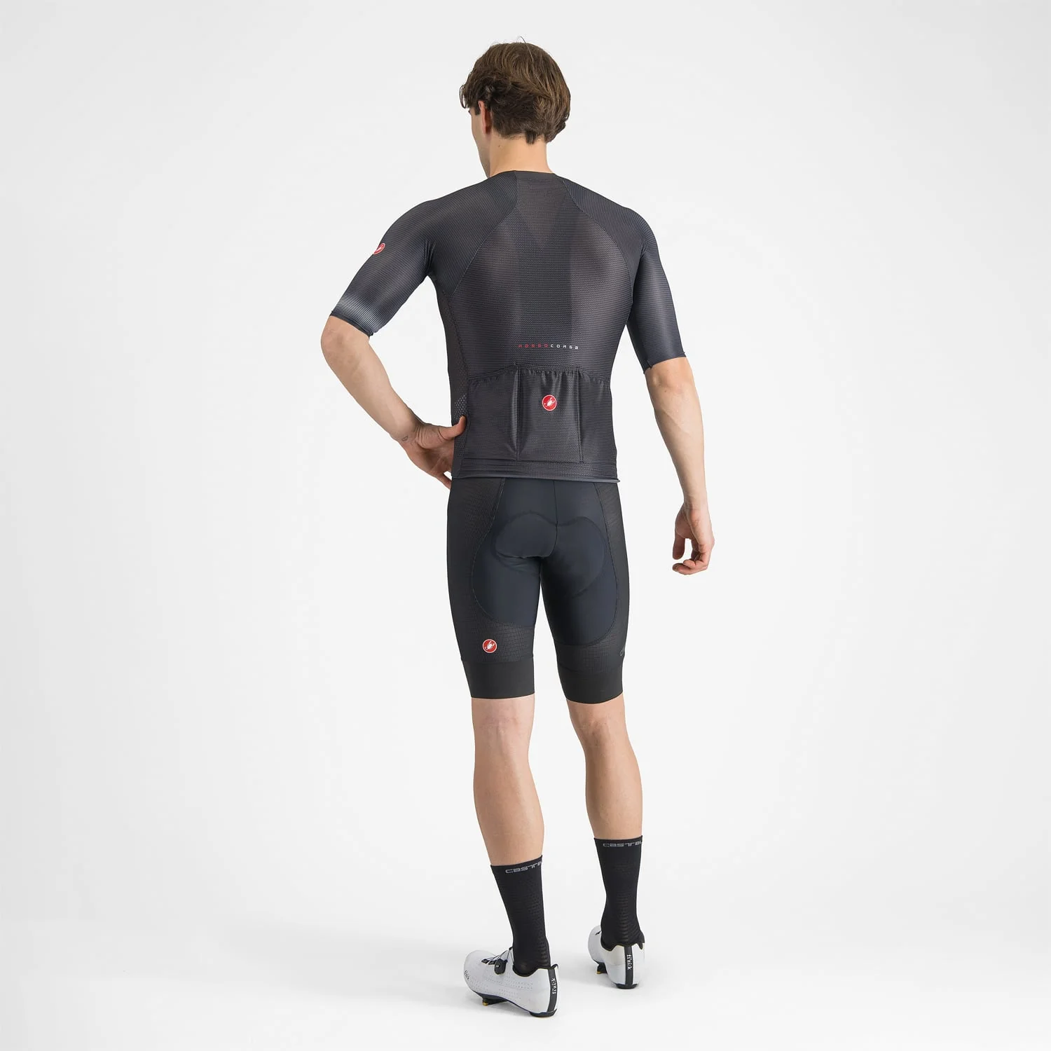 CASTELLI A/C Bib Short czarny - Image 6