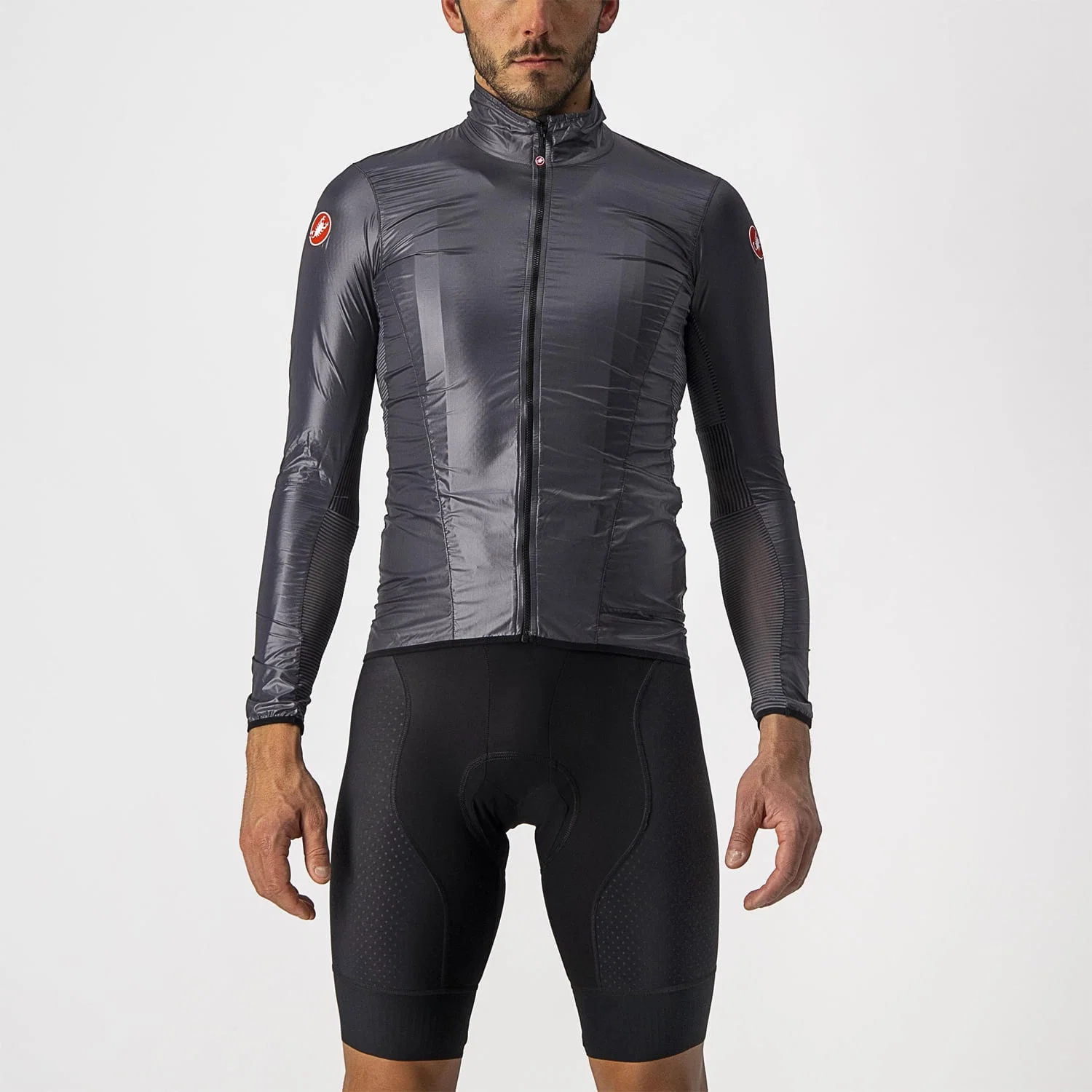 CASTELLI ARIA SHELL Kurtka ciemnoszara