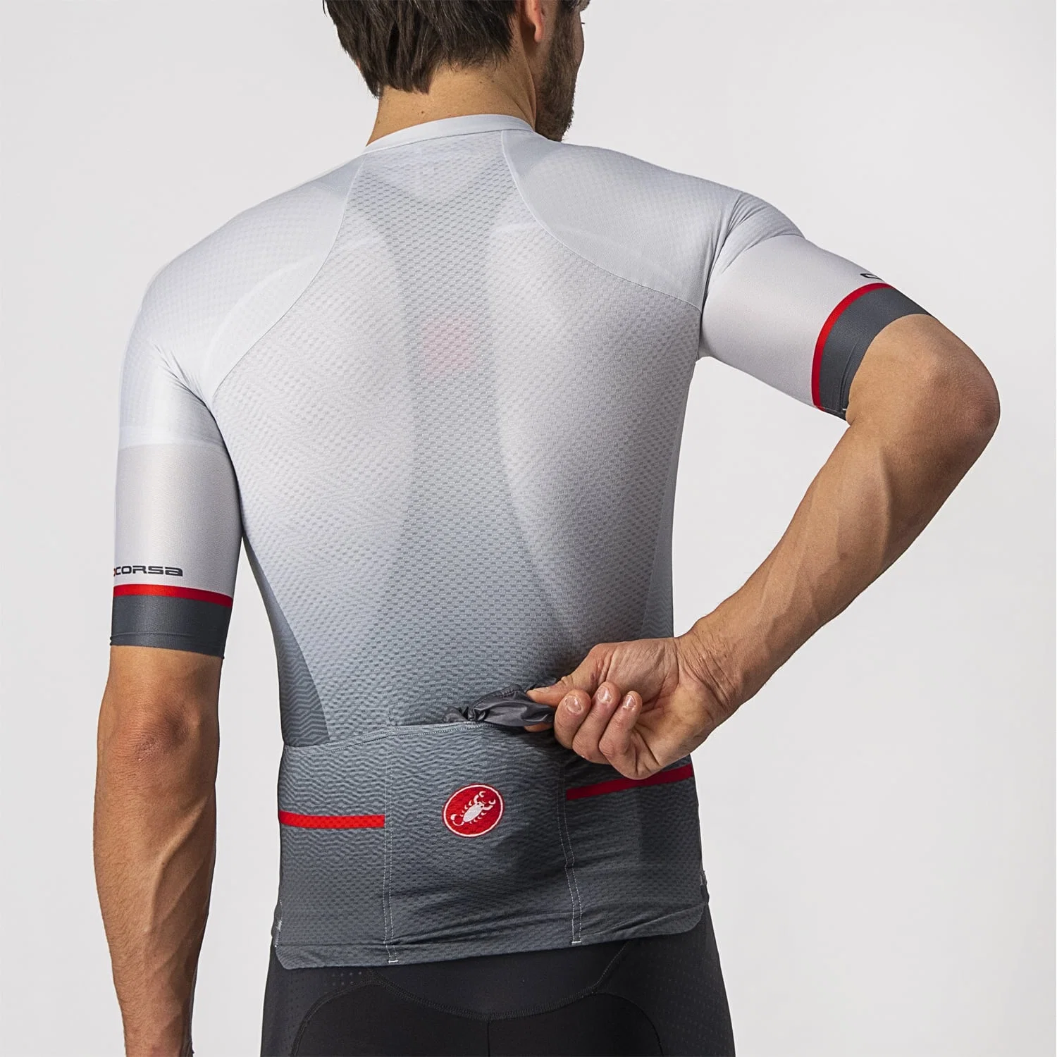 CASTELLI ARIA SHELL Kurtka ciemnoszara - Image 8