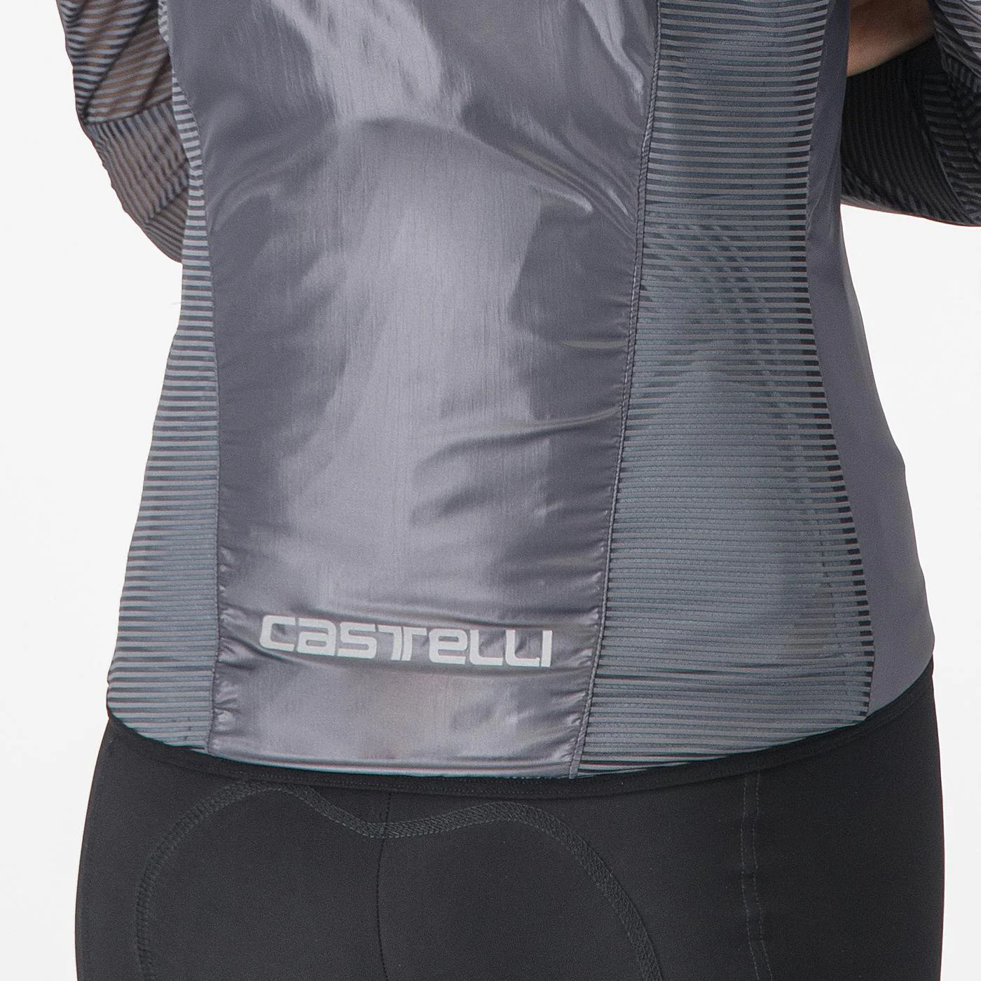 CASTELLI ARIA SHELL Kurtka damska ciemnoszara - Image 3