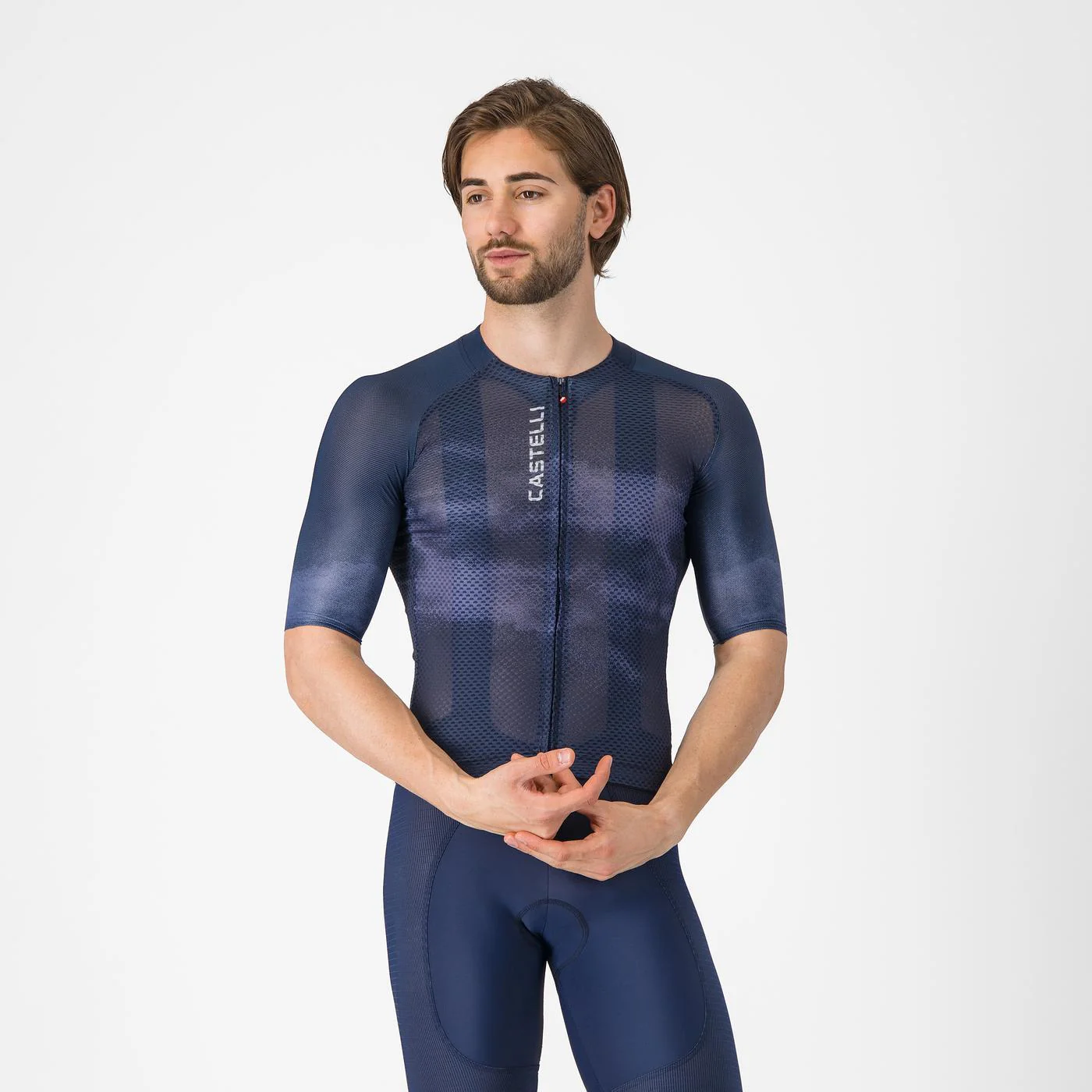 Koszulka z krótkim rękawem CASTELLI CLIMBER'S A/C Navy