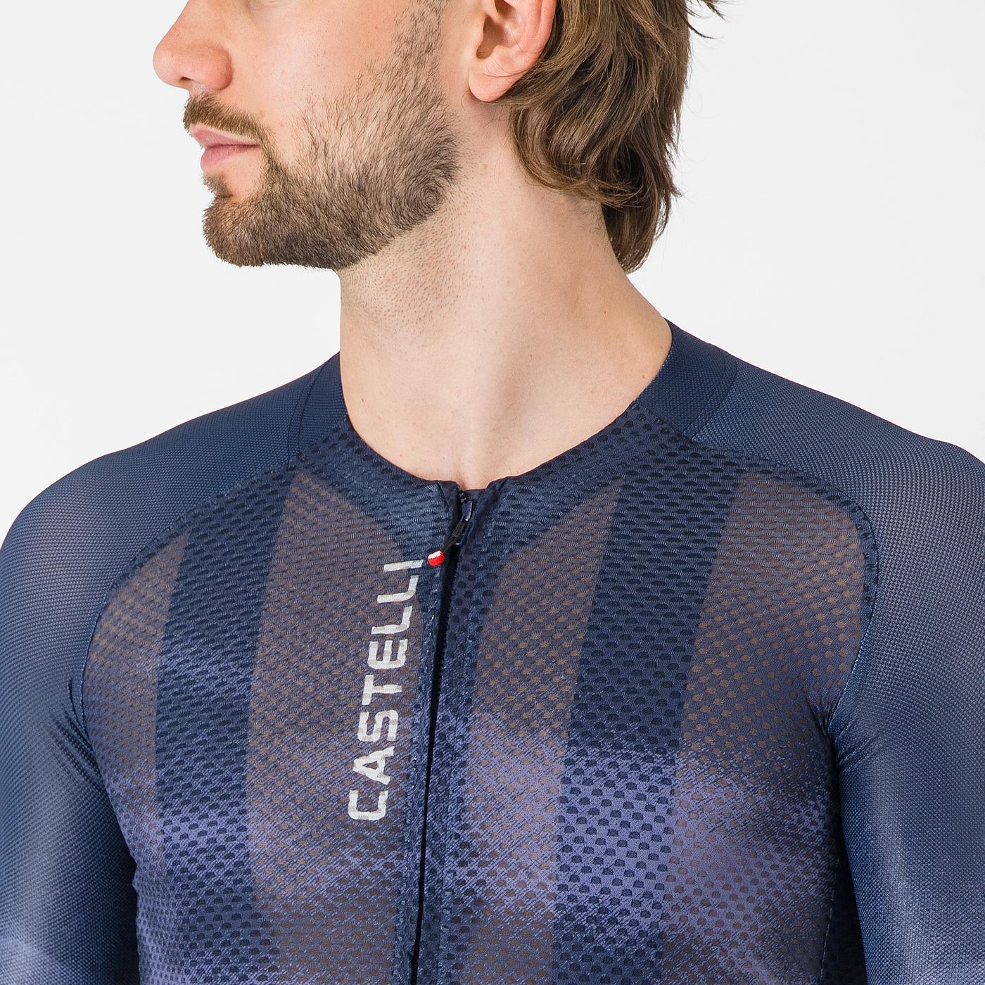 Koszulka z krótkim rękawem CASTELLI CLIMBER'S A/C Navy - Image 4