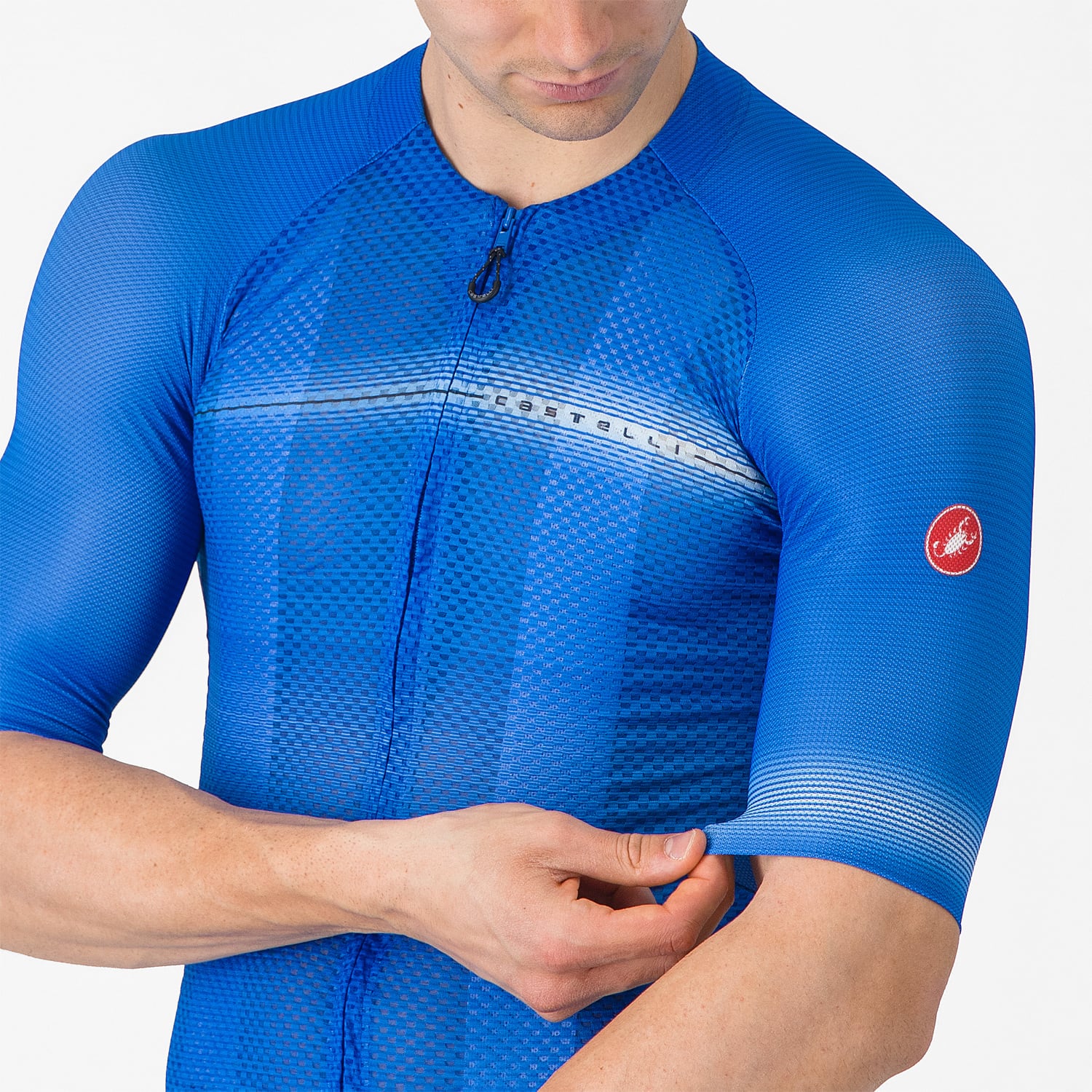 CASTELLI CLIMBER'S A/C Koszulka z krótkim rękawem niebieska - Image 5