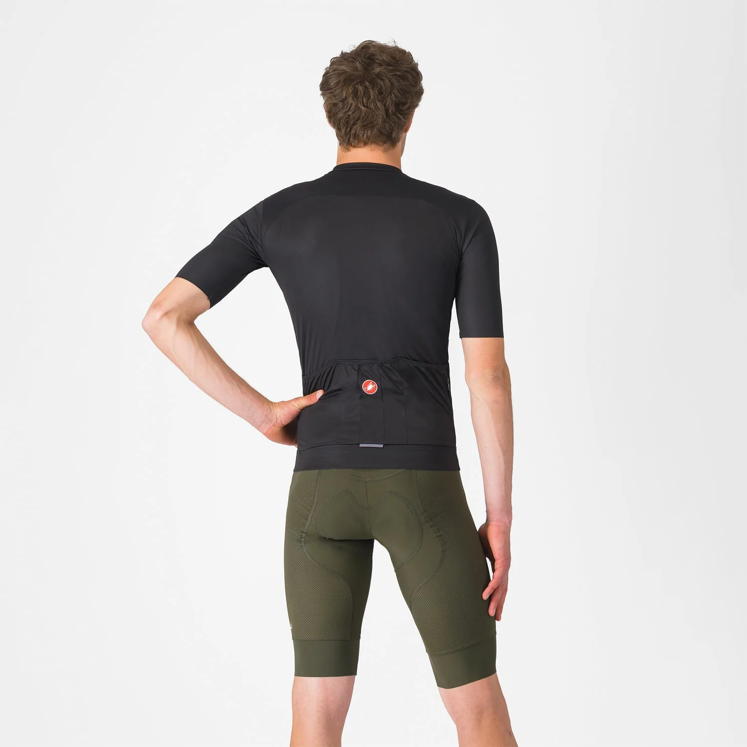 CASTELLI COMPETIZIONE 2 Spodenki na szelkach Khaki - Image 7