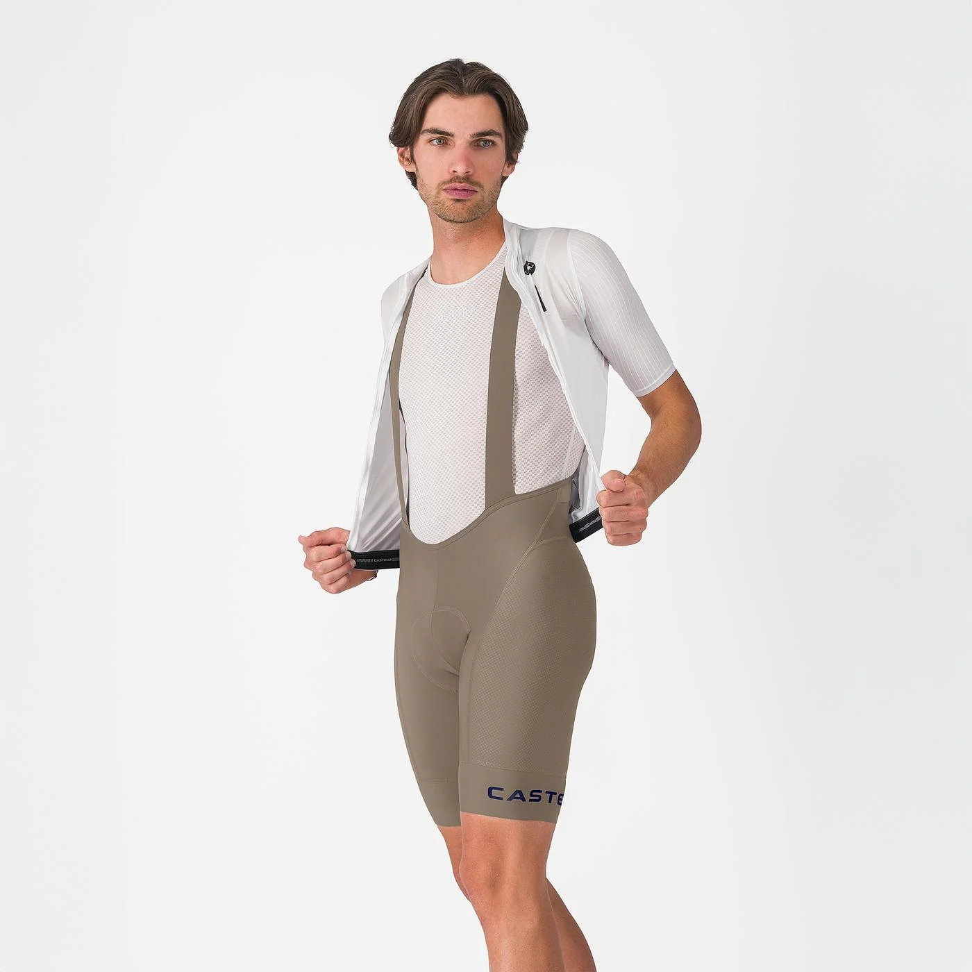 CASTELLI COMPETIZIONE 2 ZESTAW Gliniane spodenki na szelkach