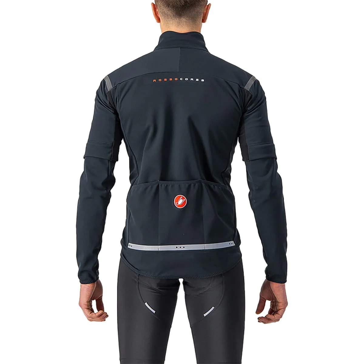 CASTELLI CONVERTIBLE PERFETTO ROS 2 Kurtka Black/Noir Reflex - Image 2
