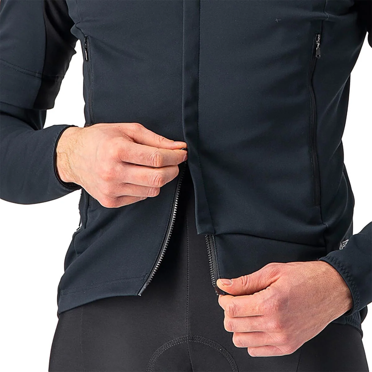 CASTELLI CONVERTIBLE PERFETTO ROS 2 Kurtka Black/Noir Reflex - Image 5