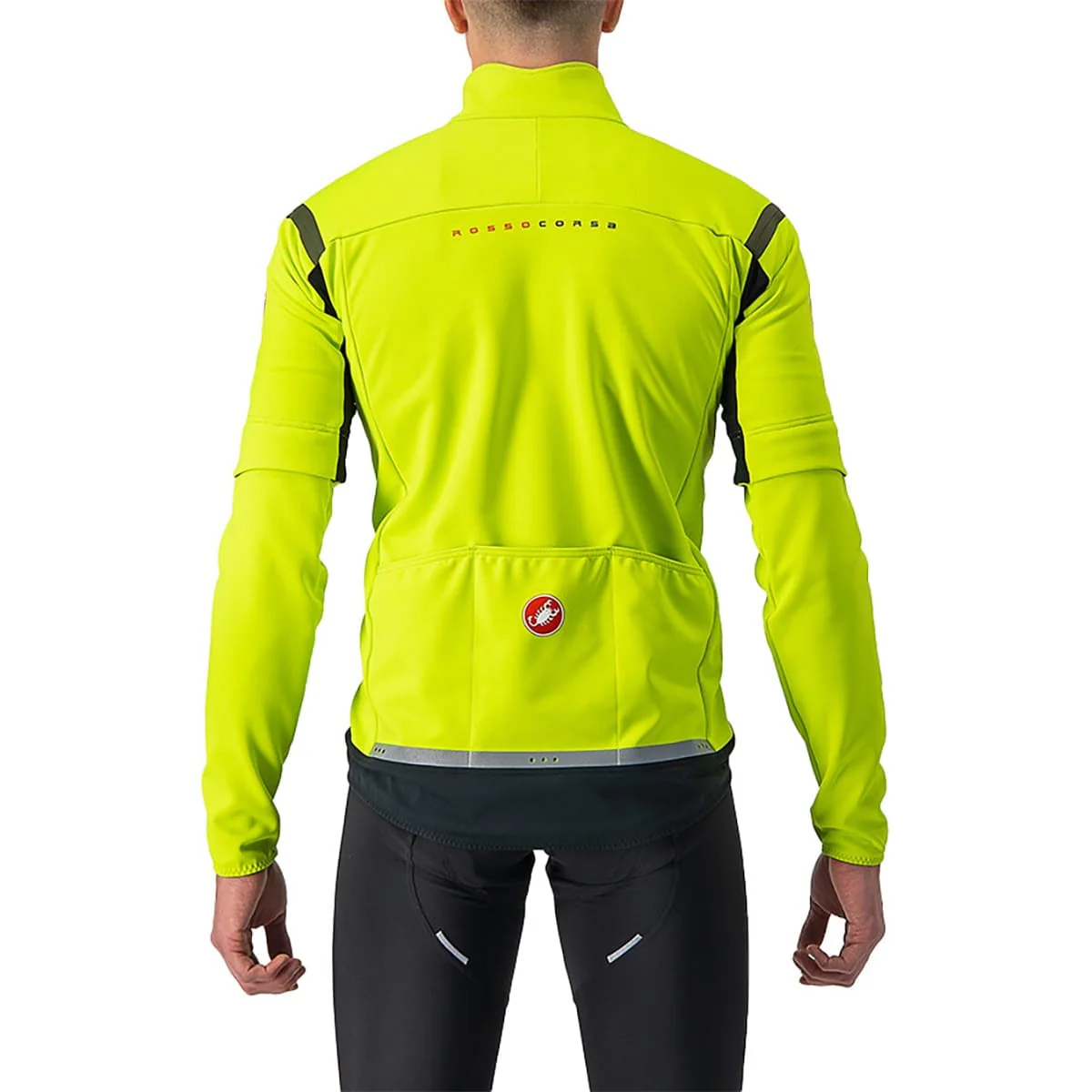 CASTELLI CONVERTIBLE PERFETTO ROS 2 Kurtka żółty/szary - Image 2
