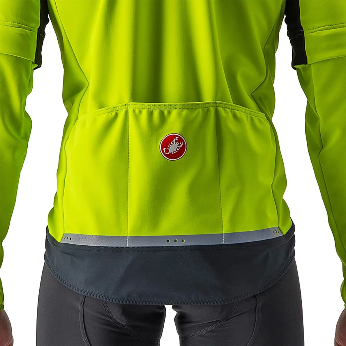 CASTELLI CONVERTIBLE PERFETTO ROS 2 Kurtka żółty/szary - Image 4