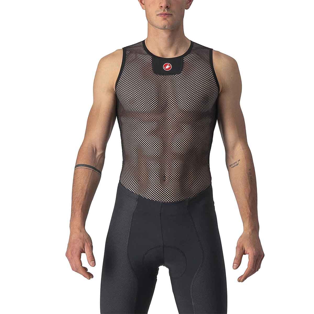 CASTELLI CORE MESH 3 Bielizna bez rękawów czarny