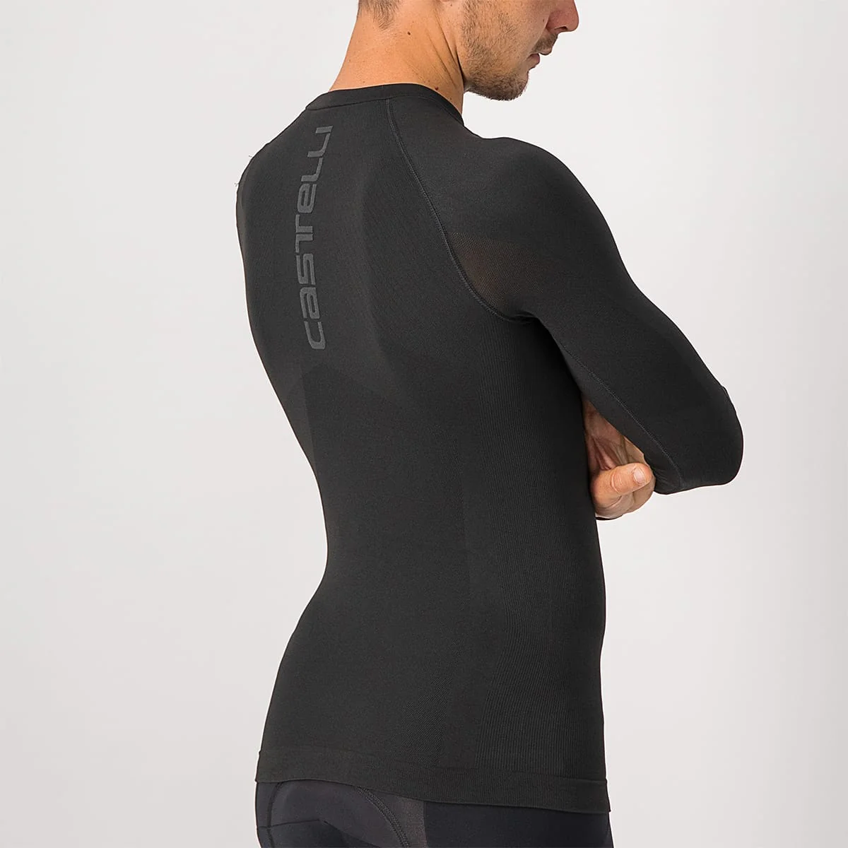 CASTELLI CORE SEAMLESS Bielizna z długim rękawem czarny - Image 3