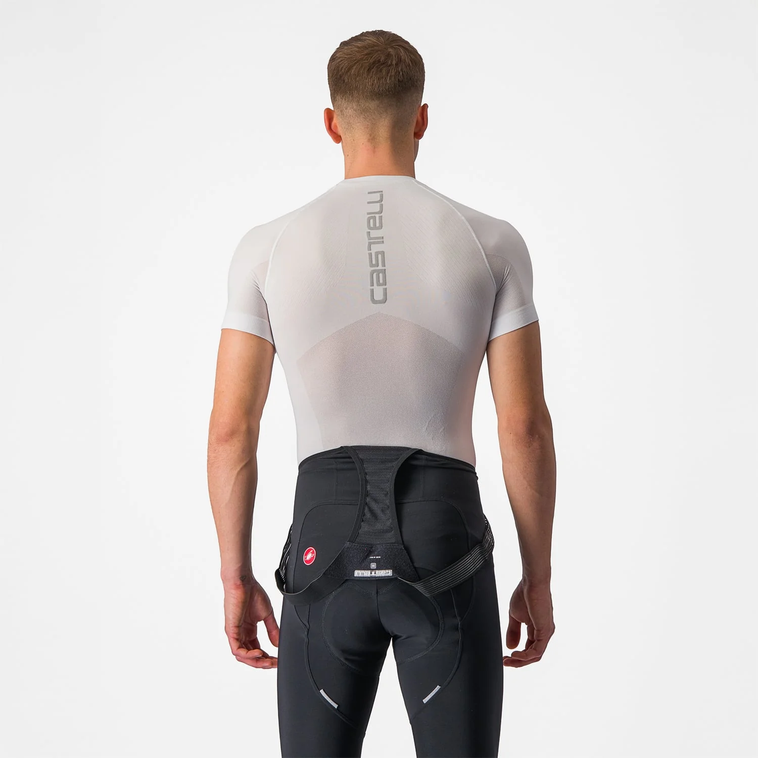 CASTELLI CORE SEAMLESS Bielizna z krótkim rękawem biały - Image 2