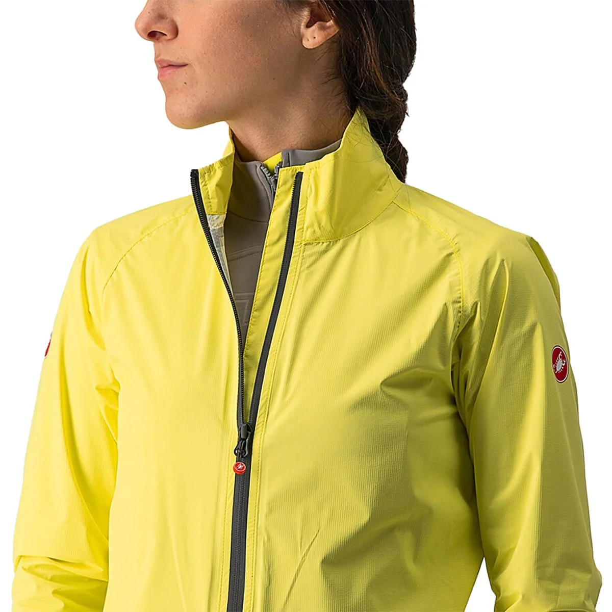 CASTELLI EMERGENCY 2 RAIN Jacket damska żółta - Image 5