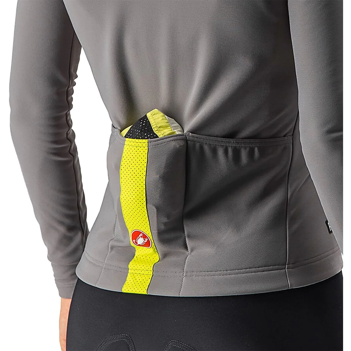 CASTELLI EMERGENCY 2 RAIN Jacket damska żółta - Image 7