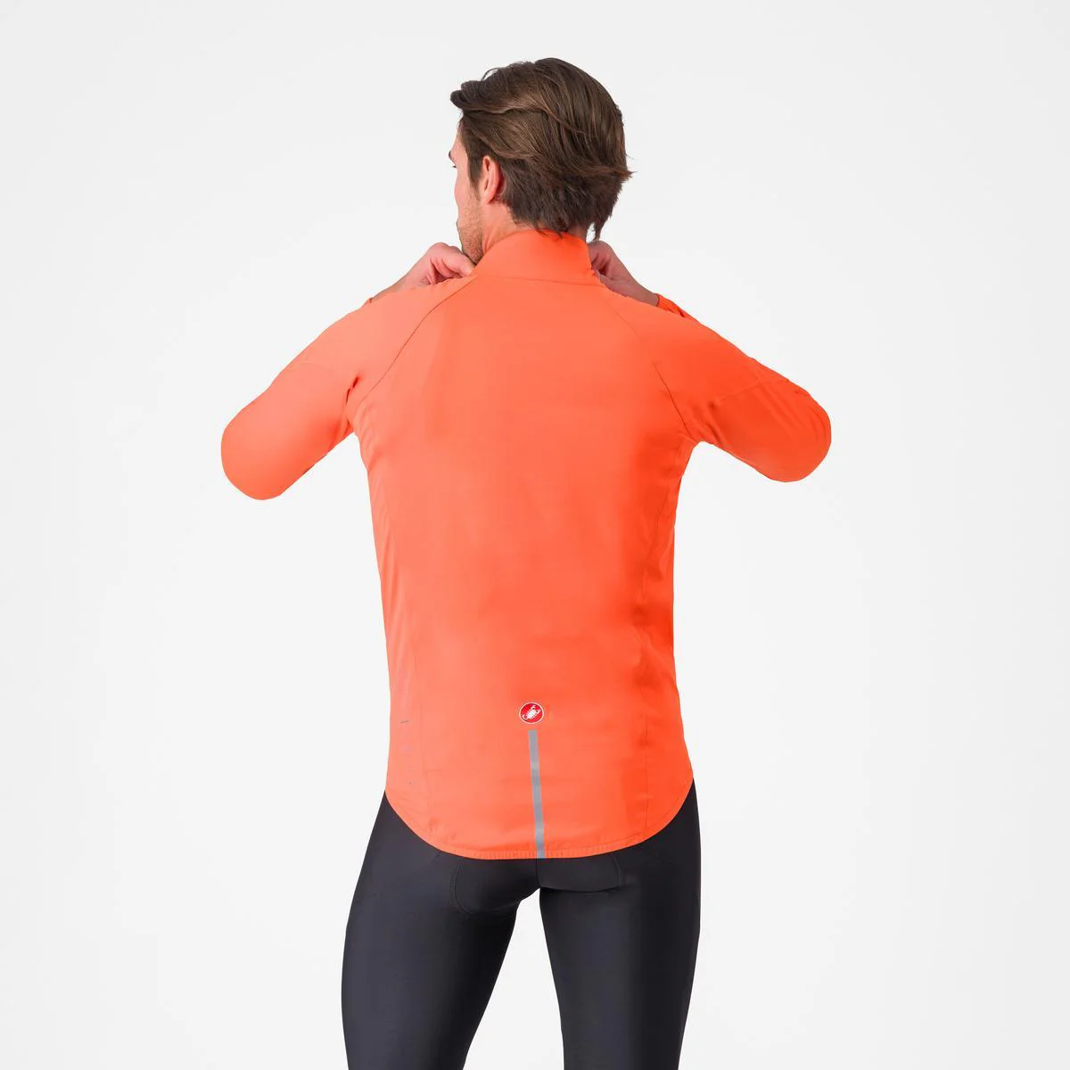 CASTELLI EMERGENCY 3 RAIN Jacket Orange - Image 2