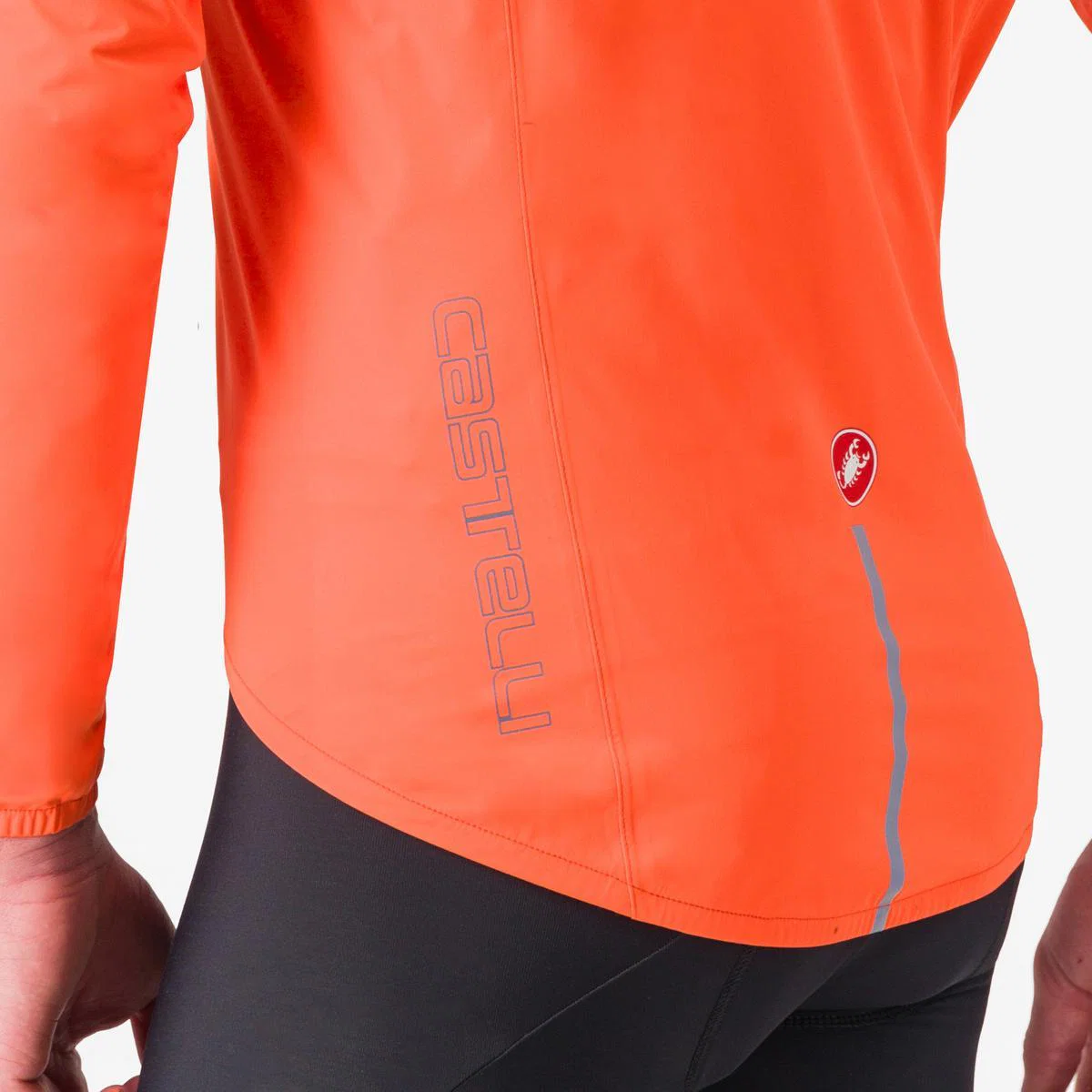 CASTELLI EMERGENCY 3 RAIN Jacket Orange - Image 5