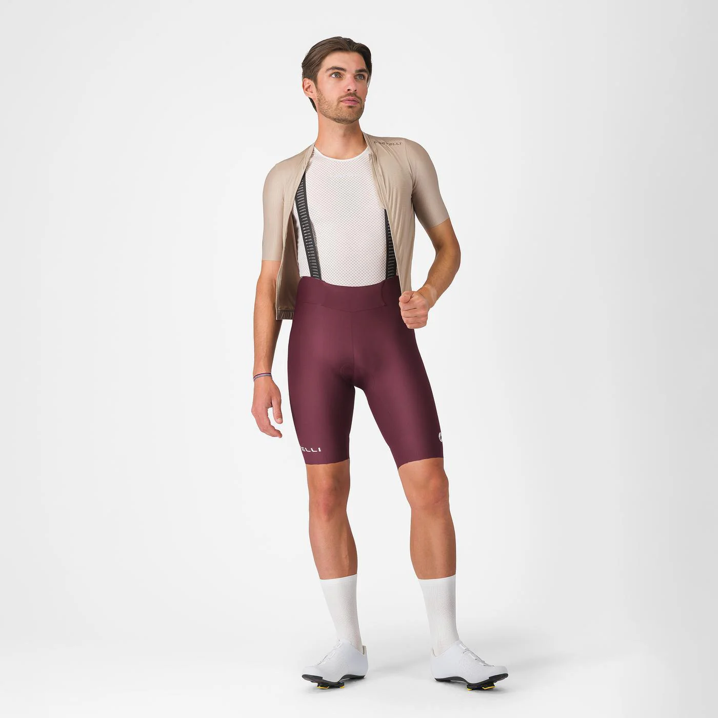 CASTELLI ESPRESSO 2 Bib Short Bordeaux - Image 3