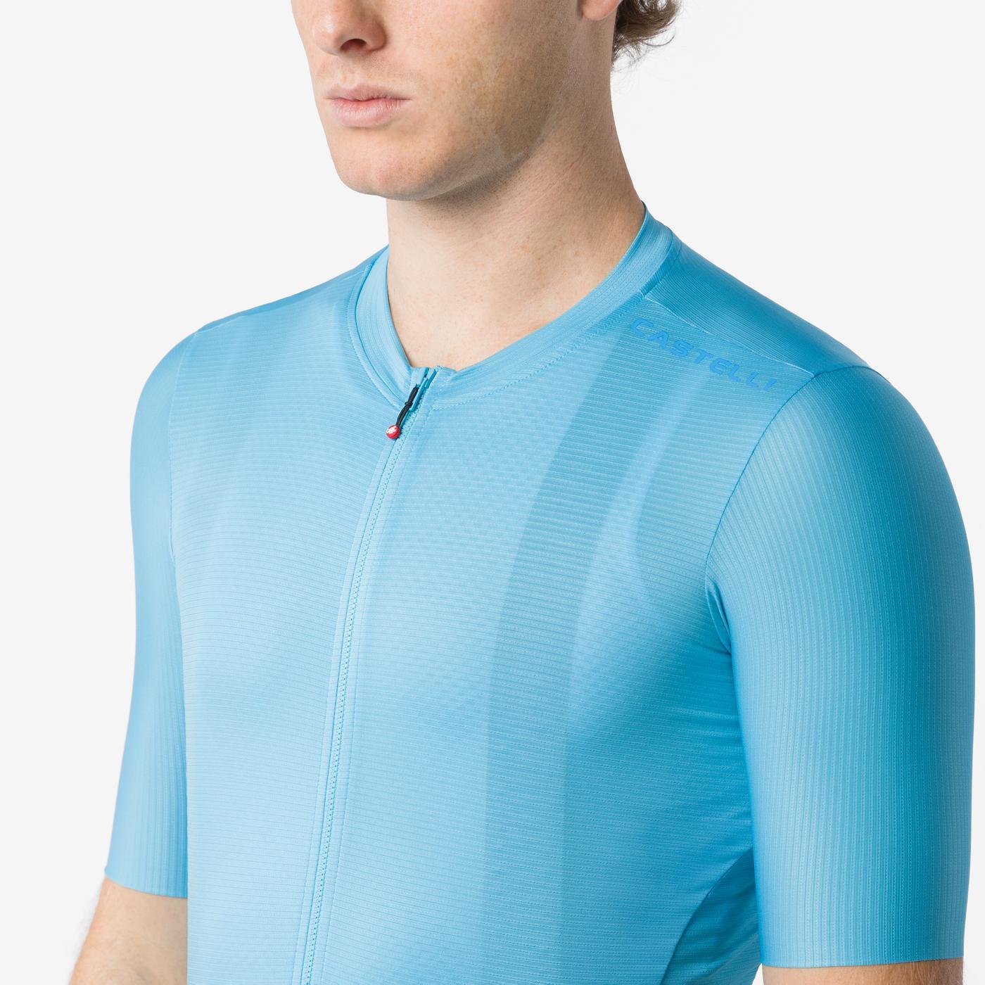 CASTELLI ESPRESSO 2 Jersey z krótkim rękawem turkusowy - Image 3