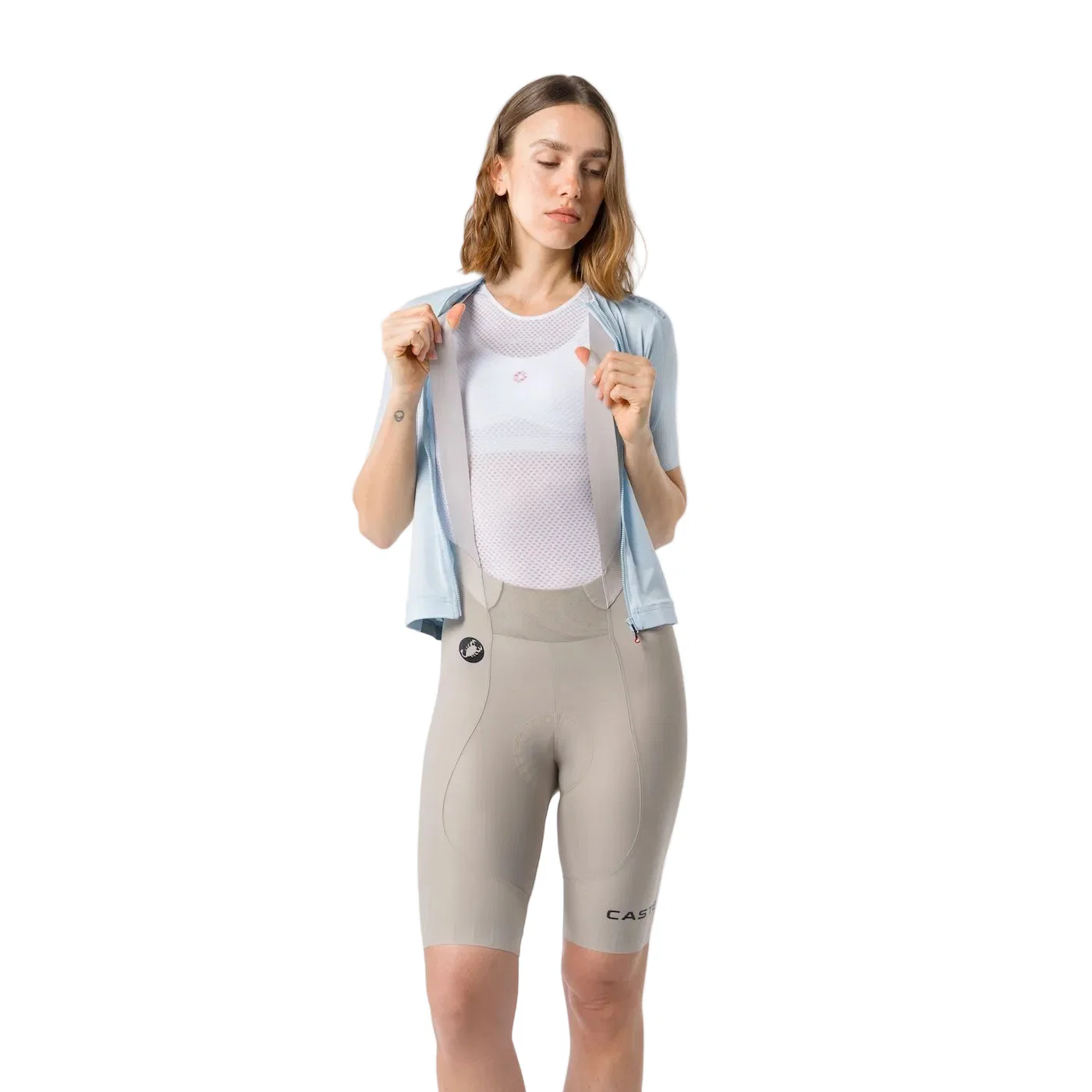 Damska koszulka termoaktywna CASTELLI ESPRESSO 2 W DT Clay Grey - Image 4