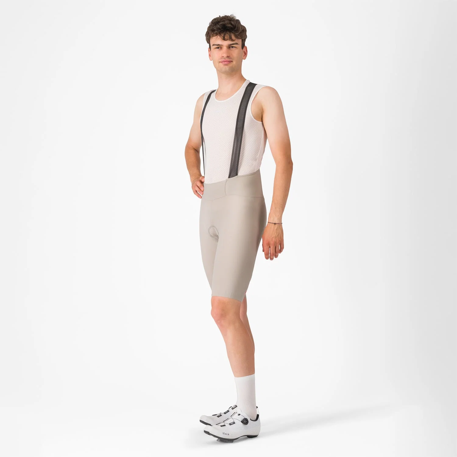 CASTELLI ESPRESSO Bib Short beżowy