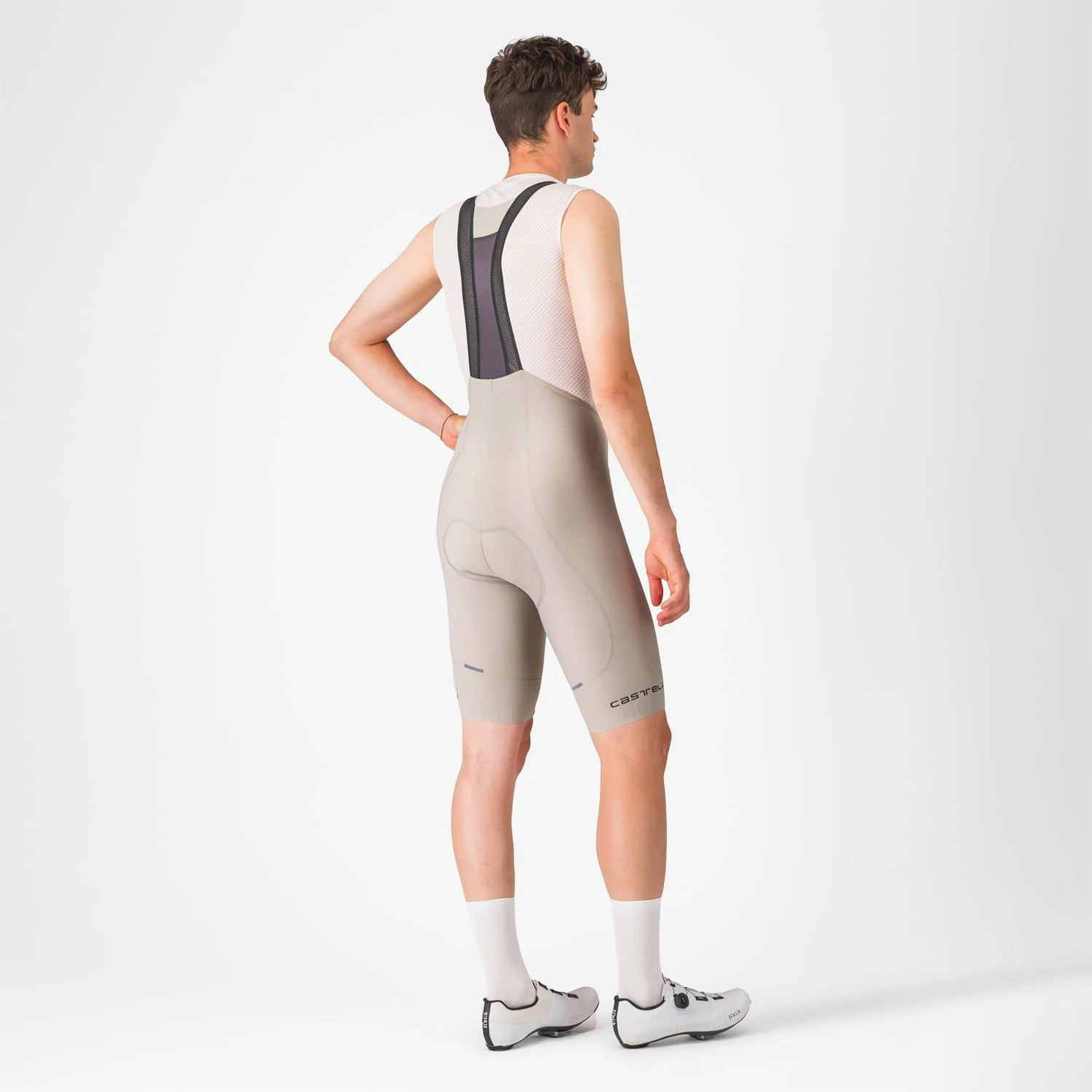 CASTELLI ESPRESSO Bib Short beżowy - Image 2