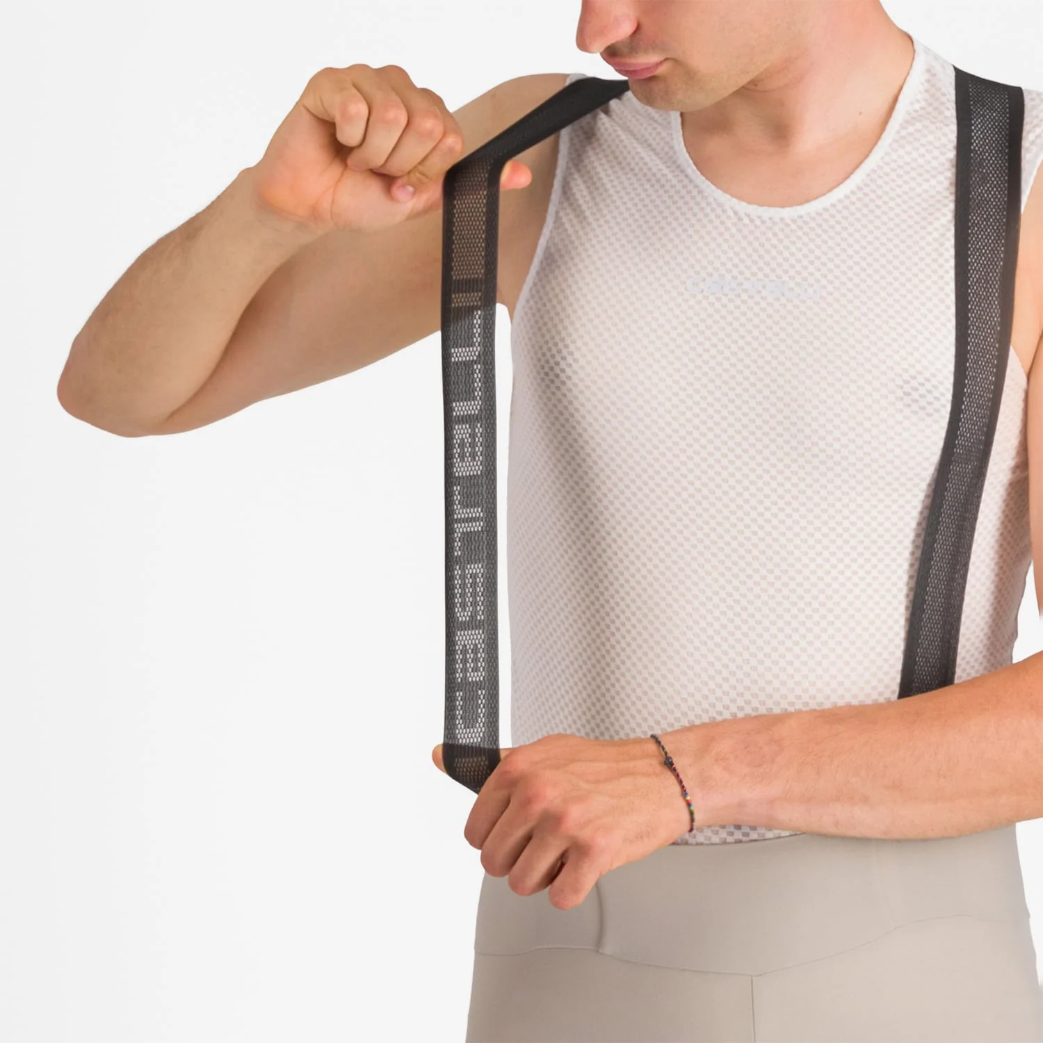 CASTELLI ESPRESSO Bib Short beżowy - Image 3