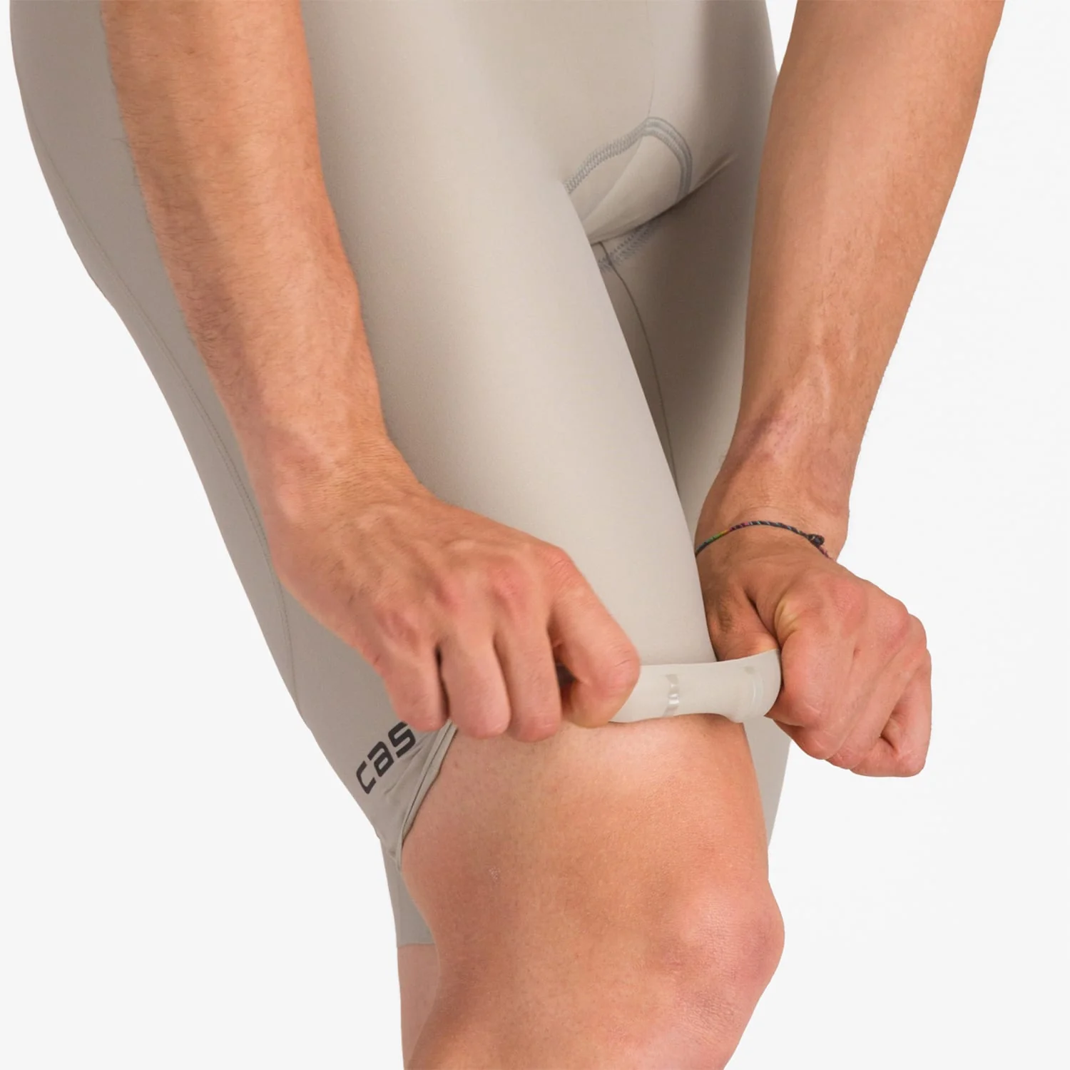 CASTELLI ESPRESSO Bib Short beżowy - Image 5