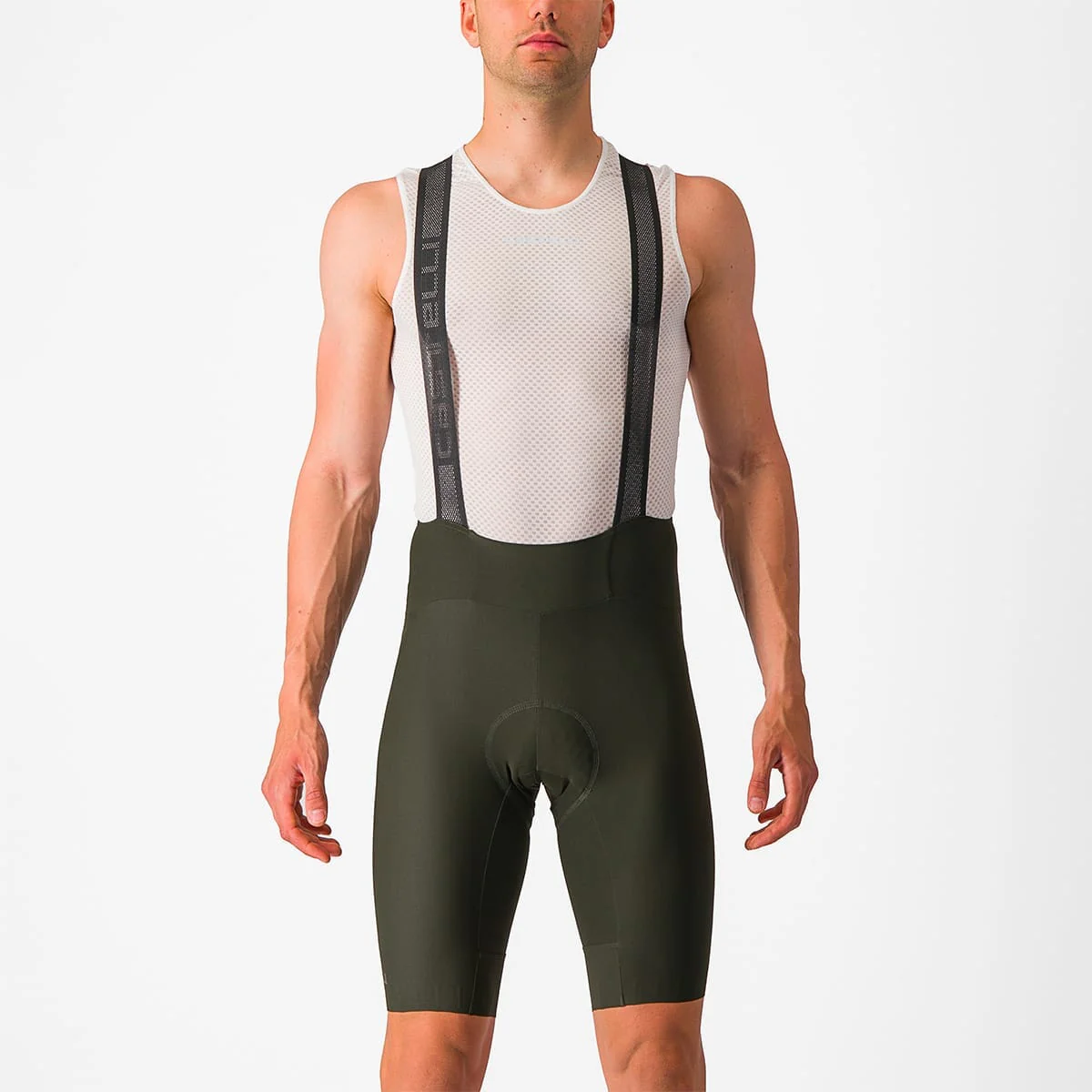 CASTELLI ESPRESSO Bib Short Khaki - Image 2