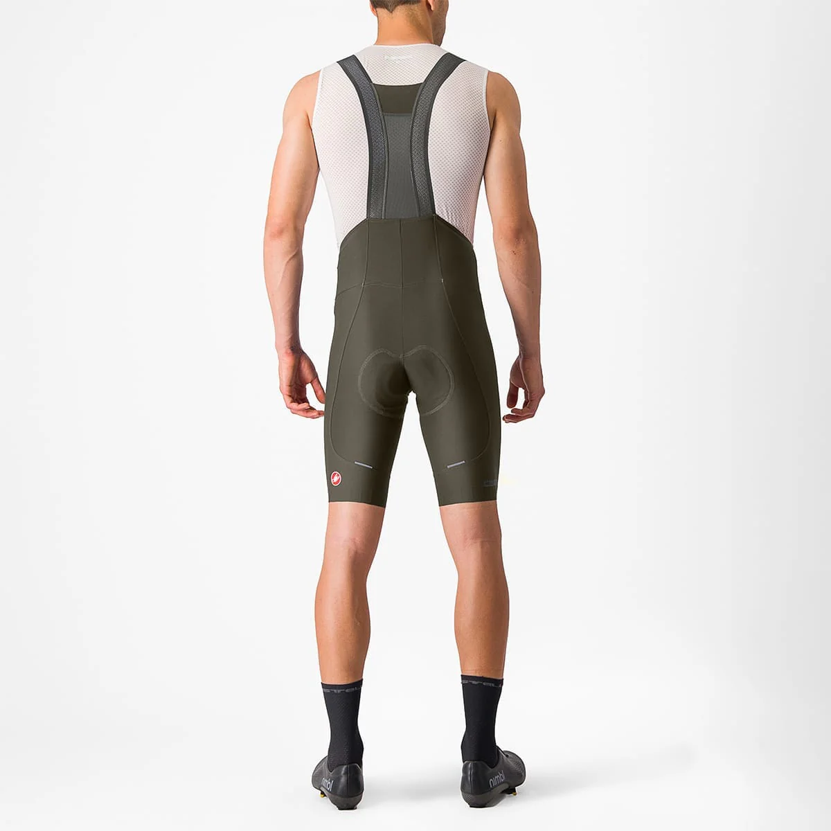 CASTELLI ESPRESSO Bib Short Khaki - Image 3
