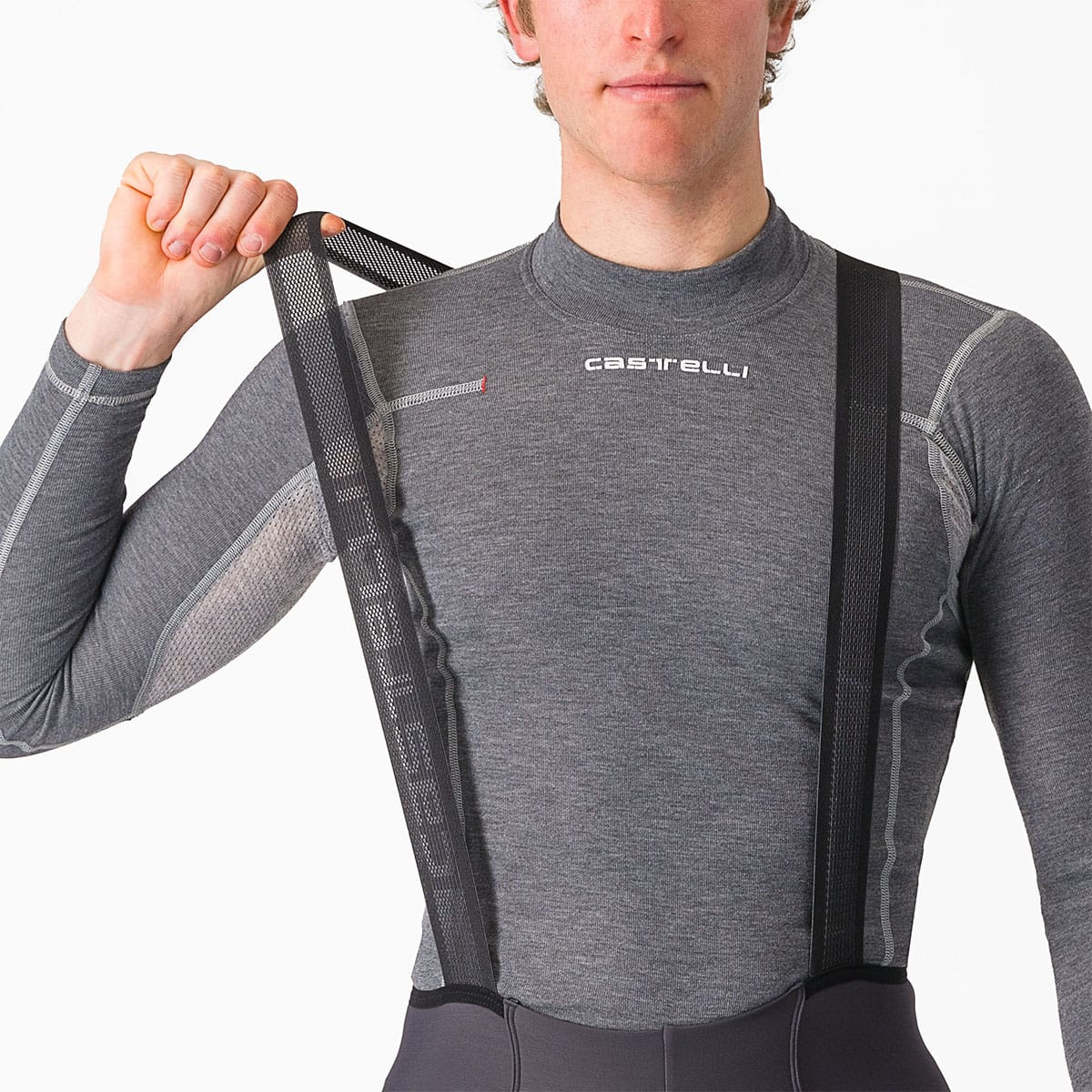 CASTELLI ESPRESSO Bib Tight szary - Image 4