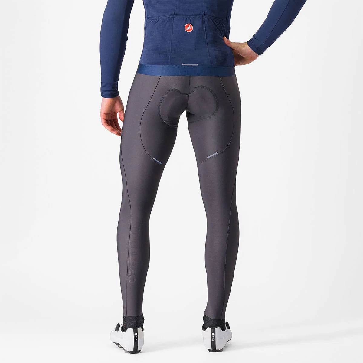 CASTELLI ESPRESSO Bib Tight szary - Image 9