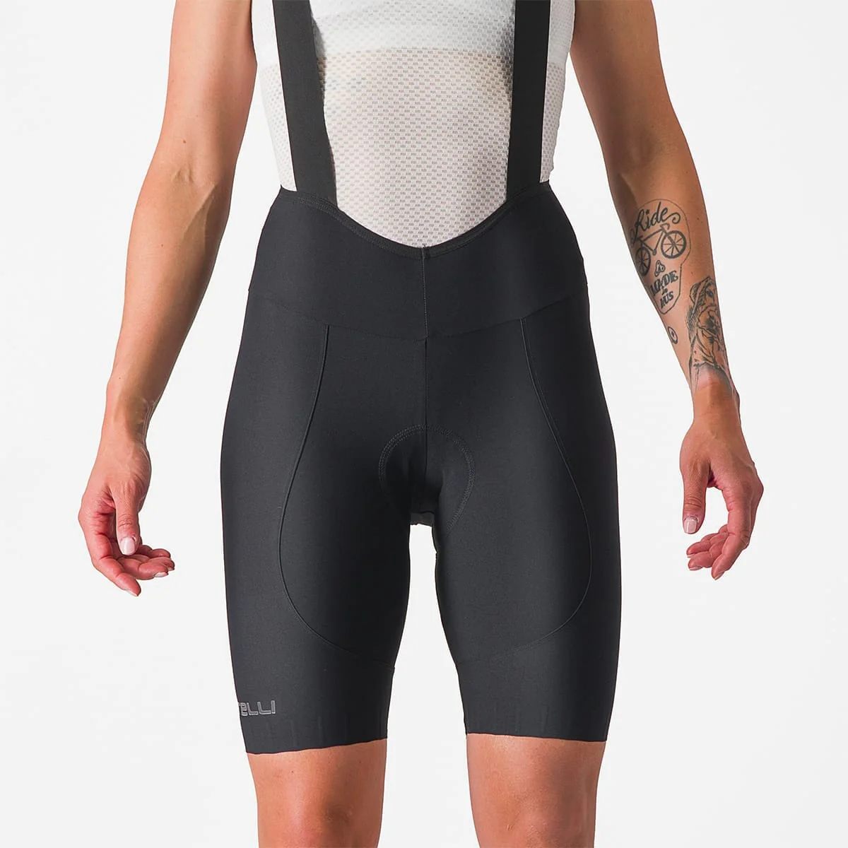CASTELLI ESPRESSO DT Rajstopy damskie krótkie czarne - Image 6