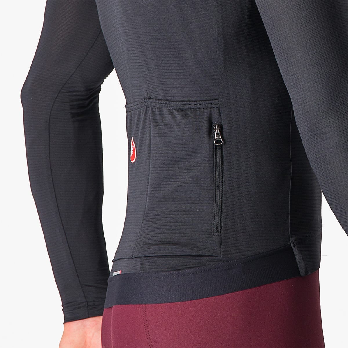 CASTELLI ESPRESSO Jersey z długim rękawem czarny - Image 6
