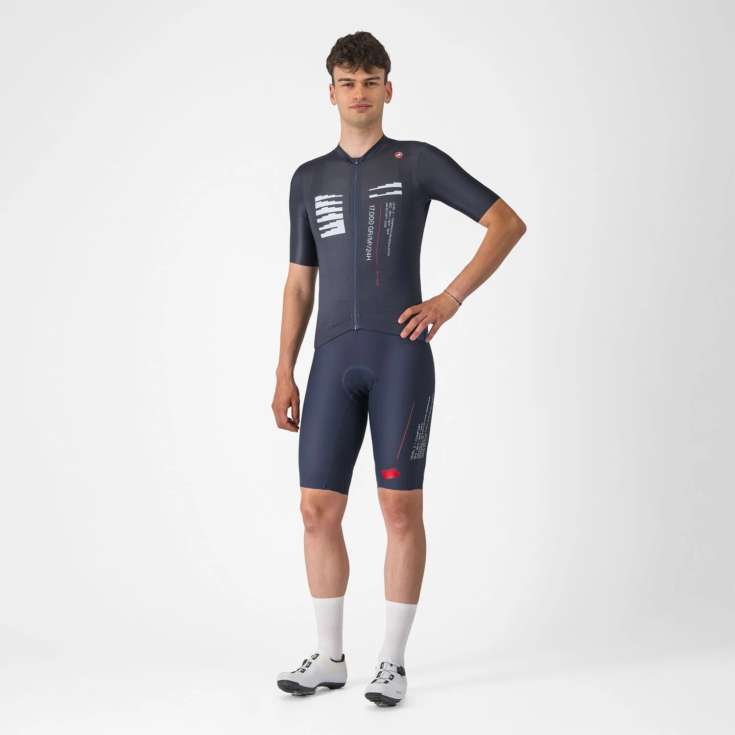 CASTELLI ESPRESSO R--A/D Koszulka z krótkim rękawem niebieska - Image 3