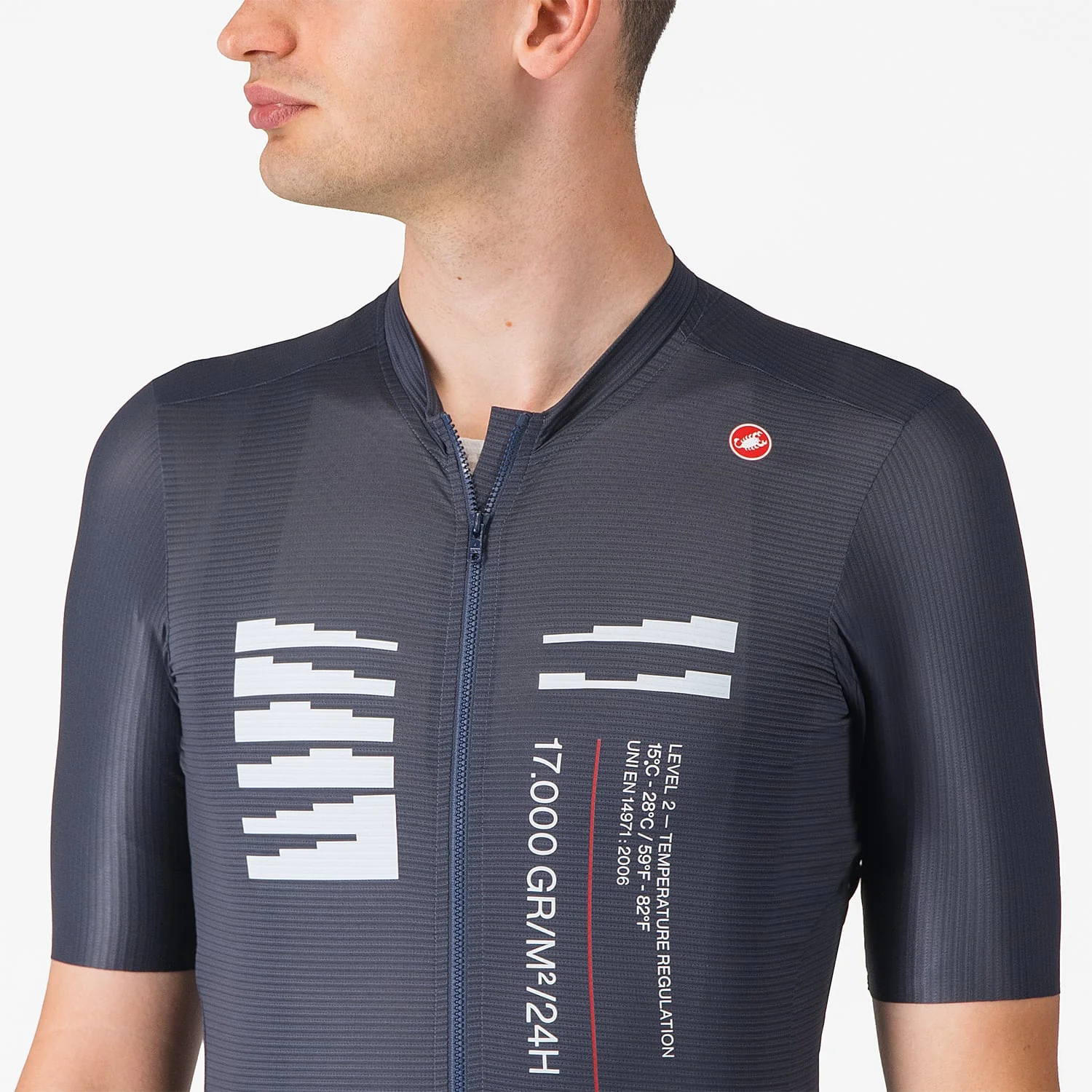 CASTELLI ESPRESSO R--A/D Koszulka z krótkim rękawem niebieska - Image 4