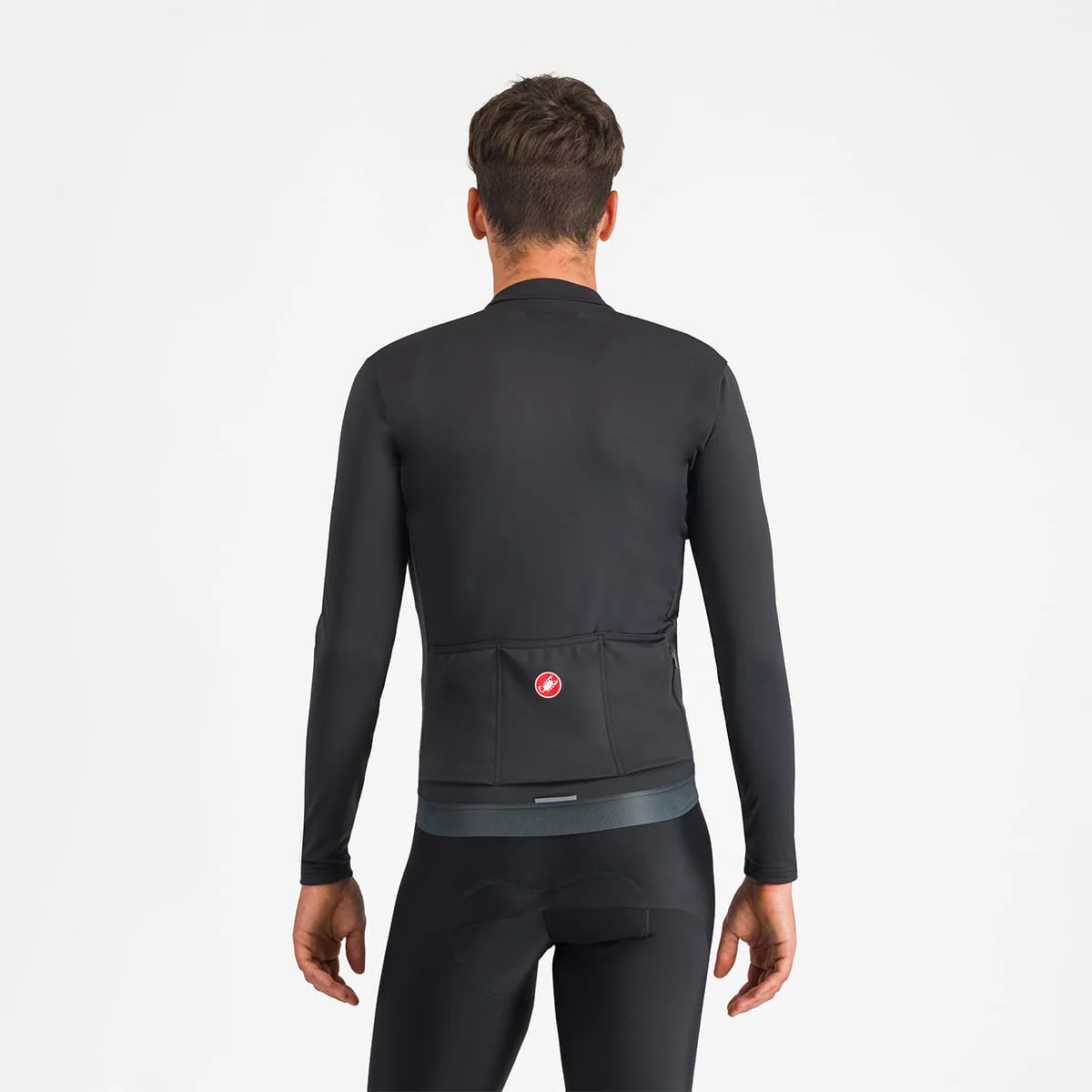 CASTELLI ESPRESSO THERMAL Jersey z długim rękawem czarny - Image 2