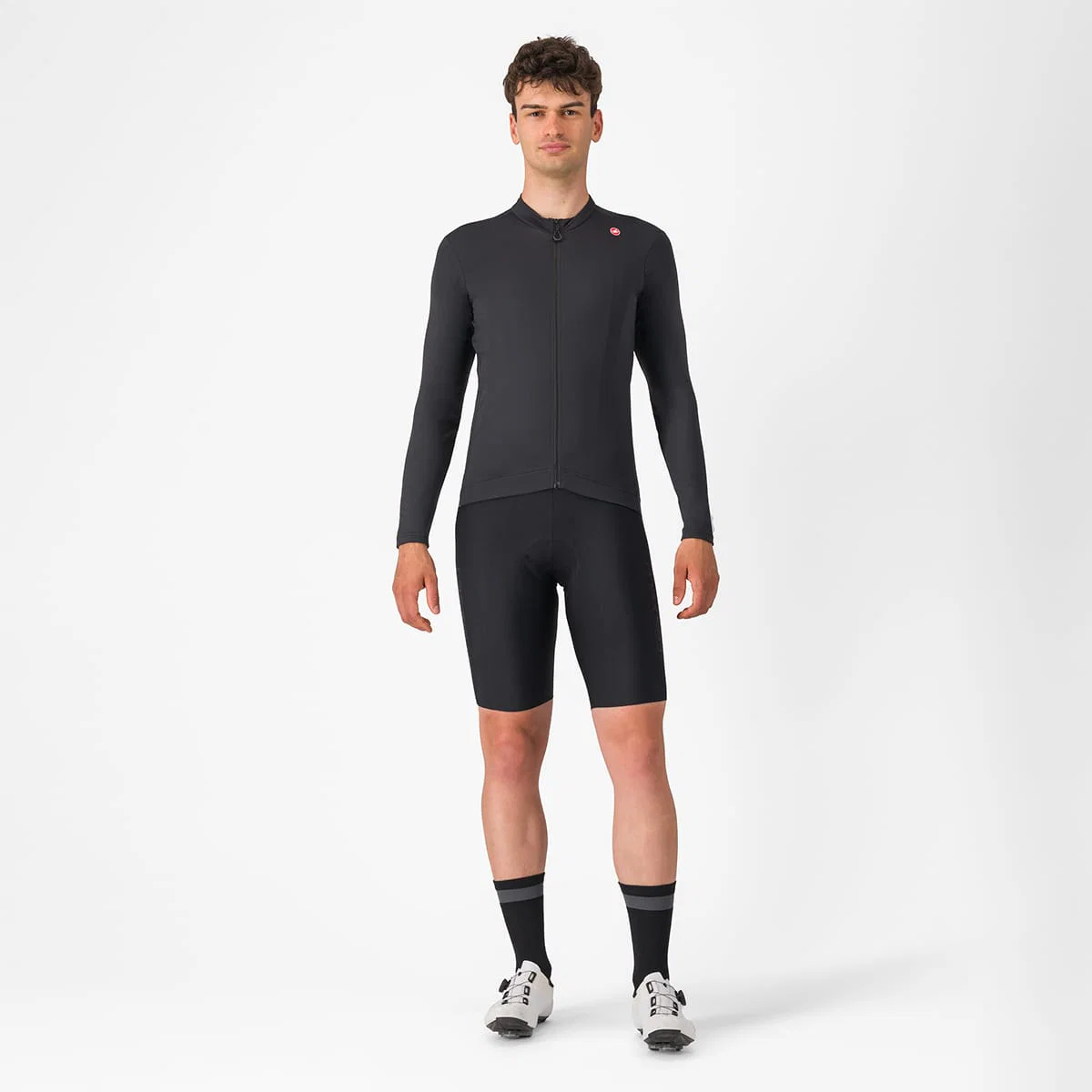CASTELLI ESPRESSO THERMAL Jersey z długim rękawem czarny - Image 3