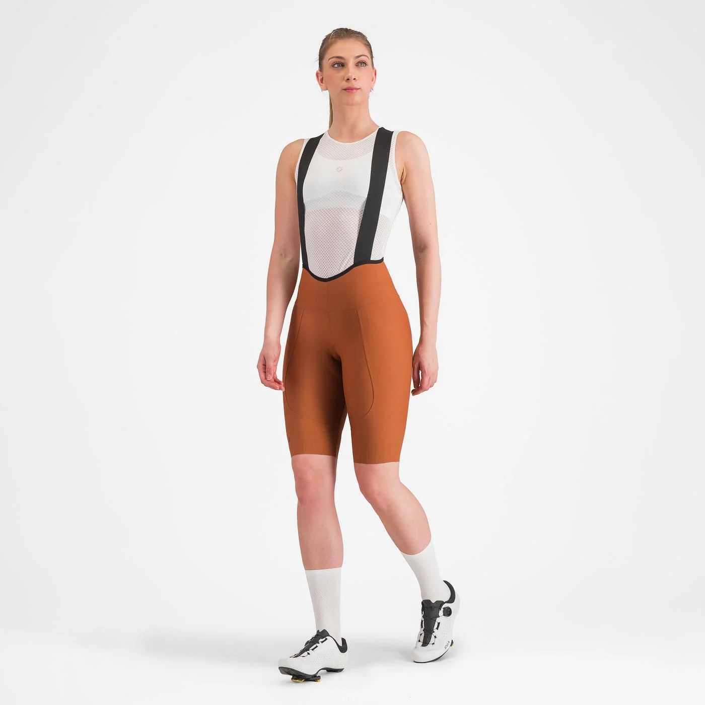 CASTELLI ESPRESSO W DT Brązowe getry damskie