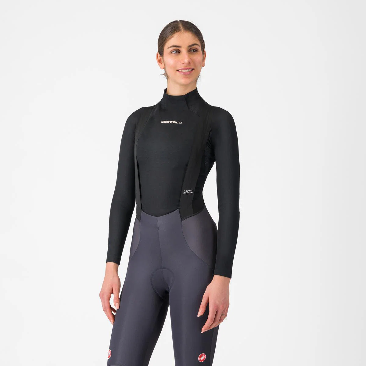 CASTELLI FLANDERS 2 Bielizna damska z długim rękawem Czarny - Image 3