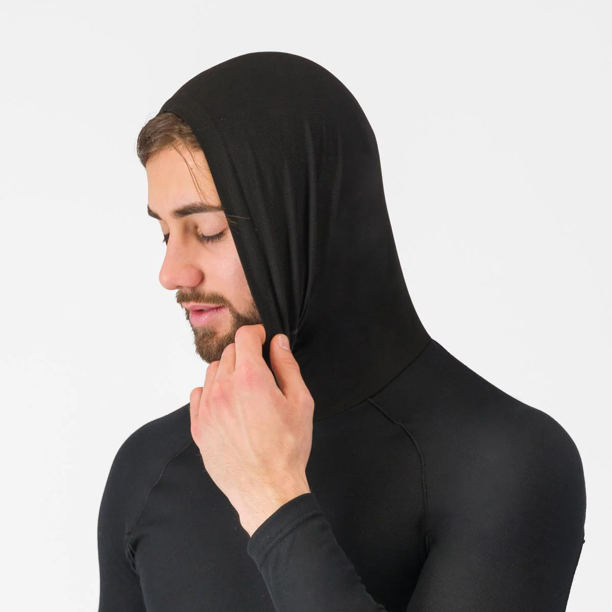 CASTELLI FLANDERS 2 HIGH NECK WARMER Bielizna z długim rękawem Czarny - Image 2