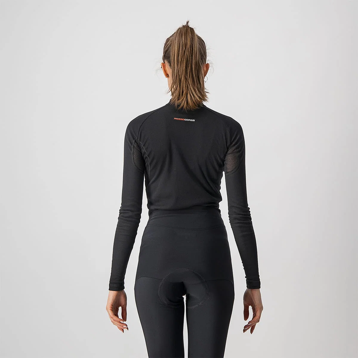 CASTELLI FLANDERS 2 WARM Bielizna damska z długim rękawem Czarny - Image 3