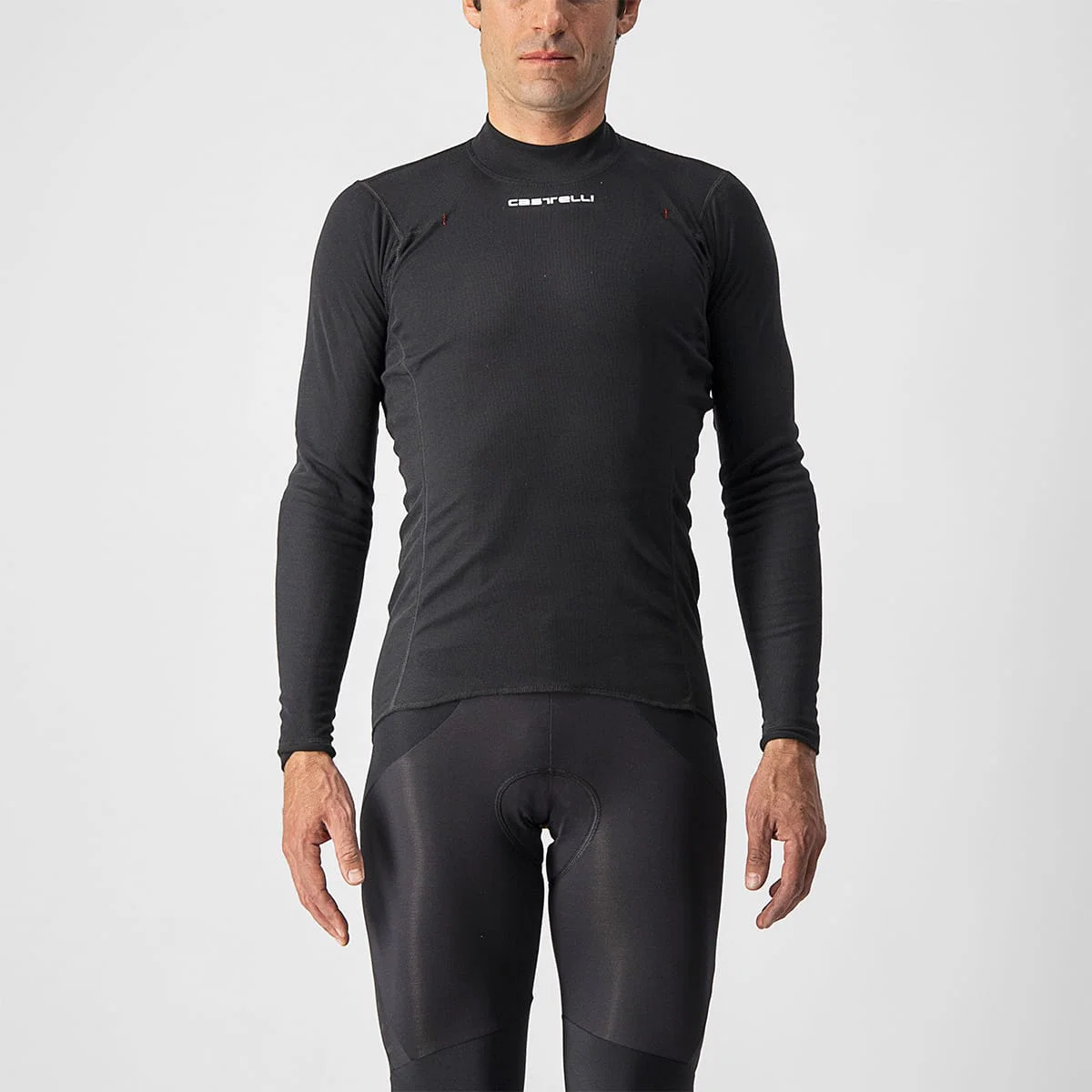 CASTELLI FLANDERS WARM Bielizna z długim rękawem czarny