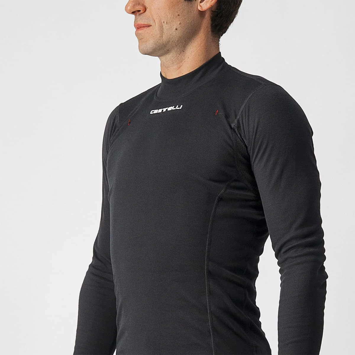 CASTELLI FLANDERS WARM Bielizna z długim rękawem czarny - Image 4