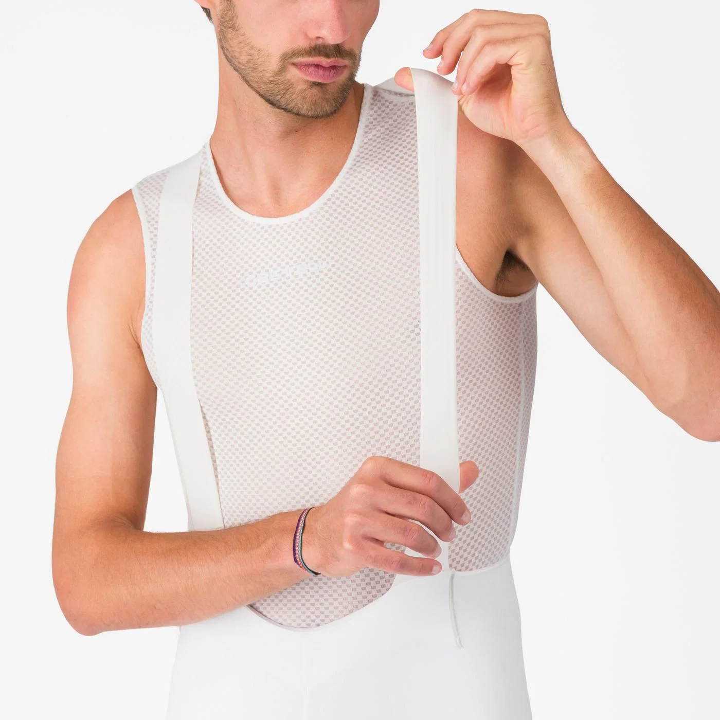 CASTELLI FREE AERO RACE Bib Tight S biały - Image 3