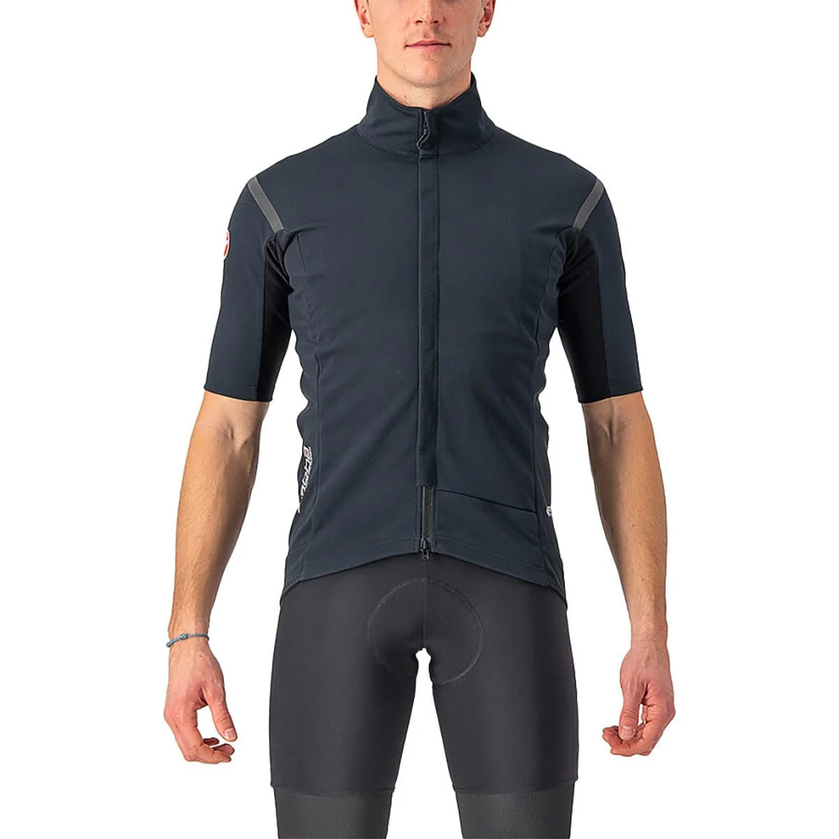 CASTELLI GABBA ROS 2 Koszulka z krótkim rękawem Black/Noir Reflex