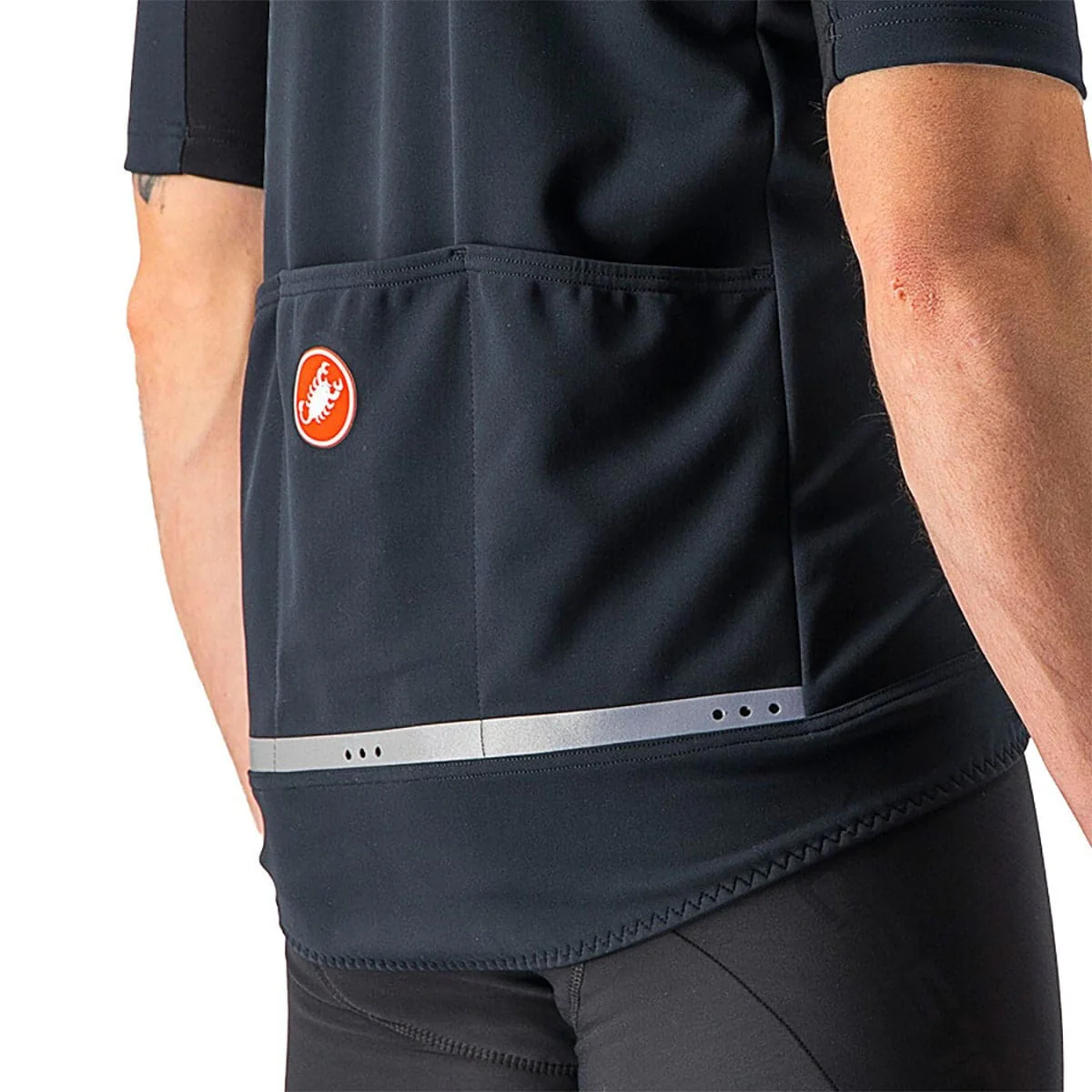 CASTELLI GABBA ROS 2 Koszulka z krótkim rękawem Black/Noir Reflex - Image 3