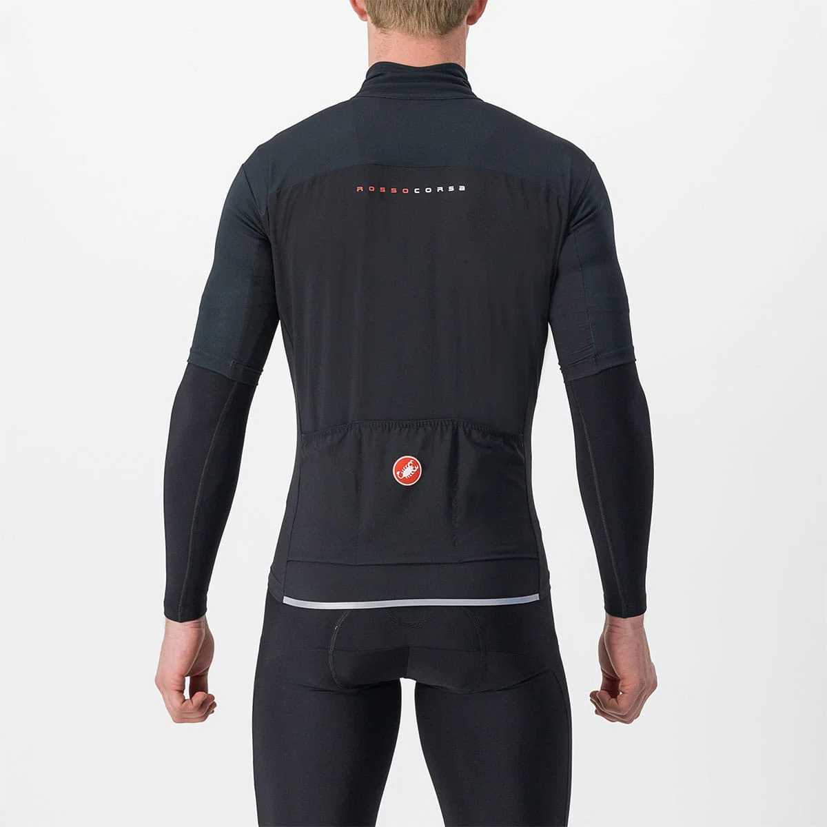CASTELLI PERFETTO RoS 2 WIND Koszulka z krótkim rękawem czarna - Image 3
